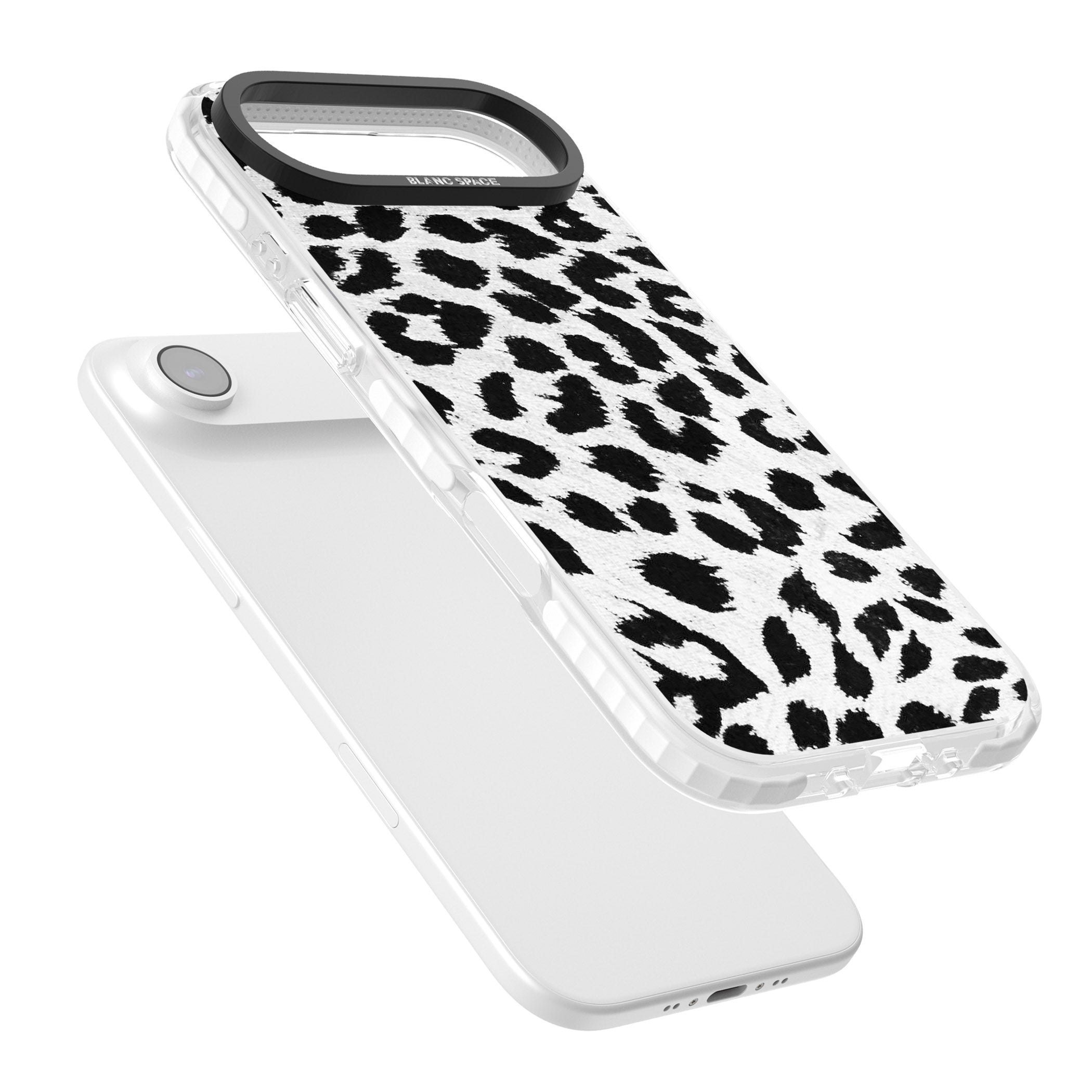 Rar Leopard Print White iPhone 17 Air Impact Clear Phone Case Colours