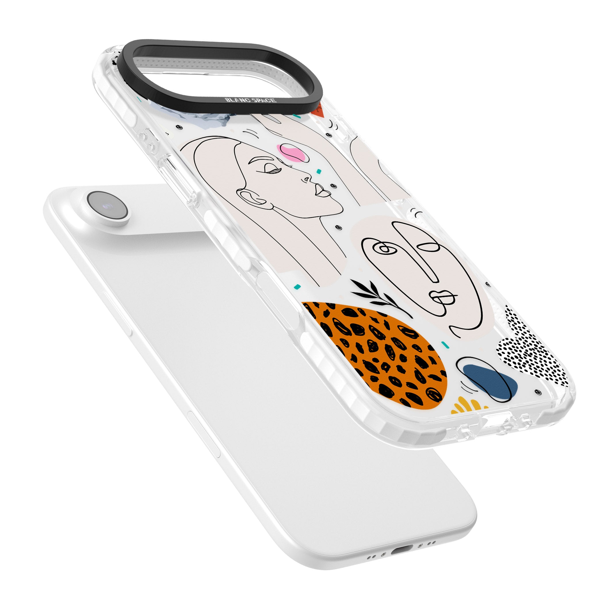 Artistic Expression Scrapbook iPhone 17 Air Impact Clear Phone Case Colours