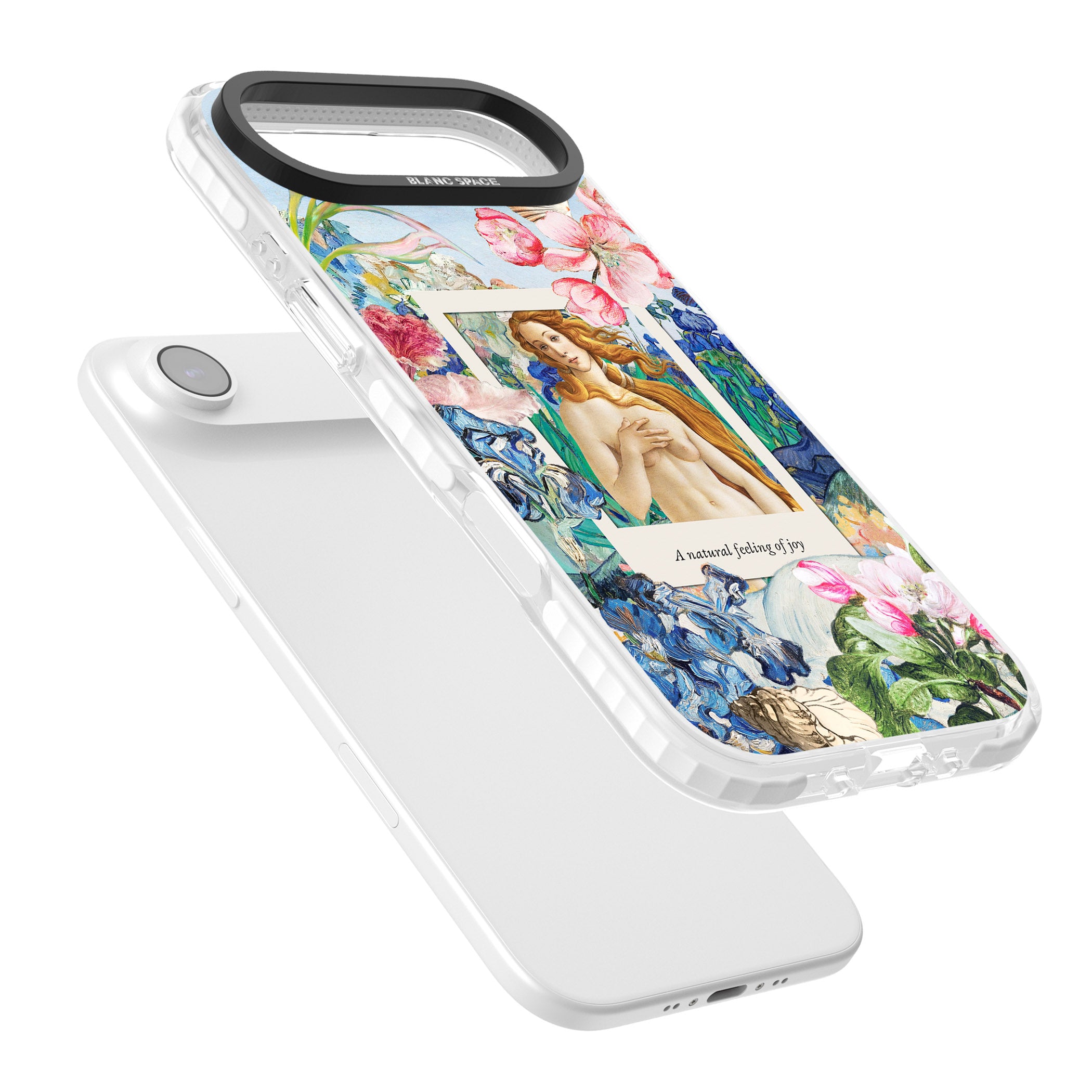 Botticelli Venus iPhone 17 Air Impact Clear Phone Case Colours