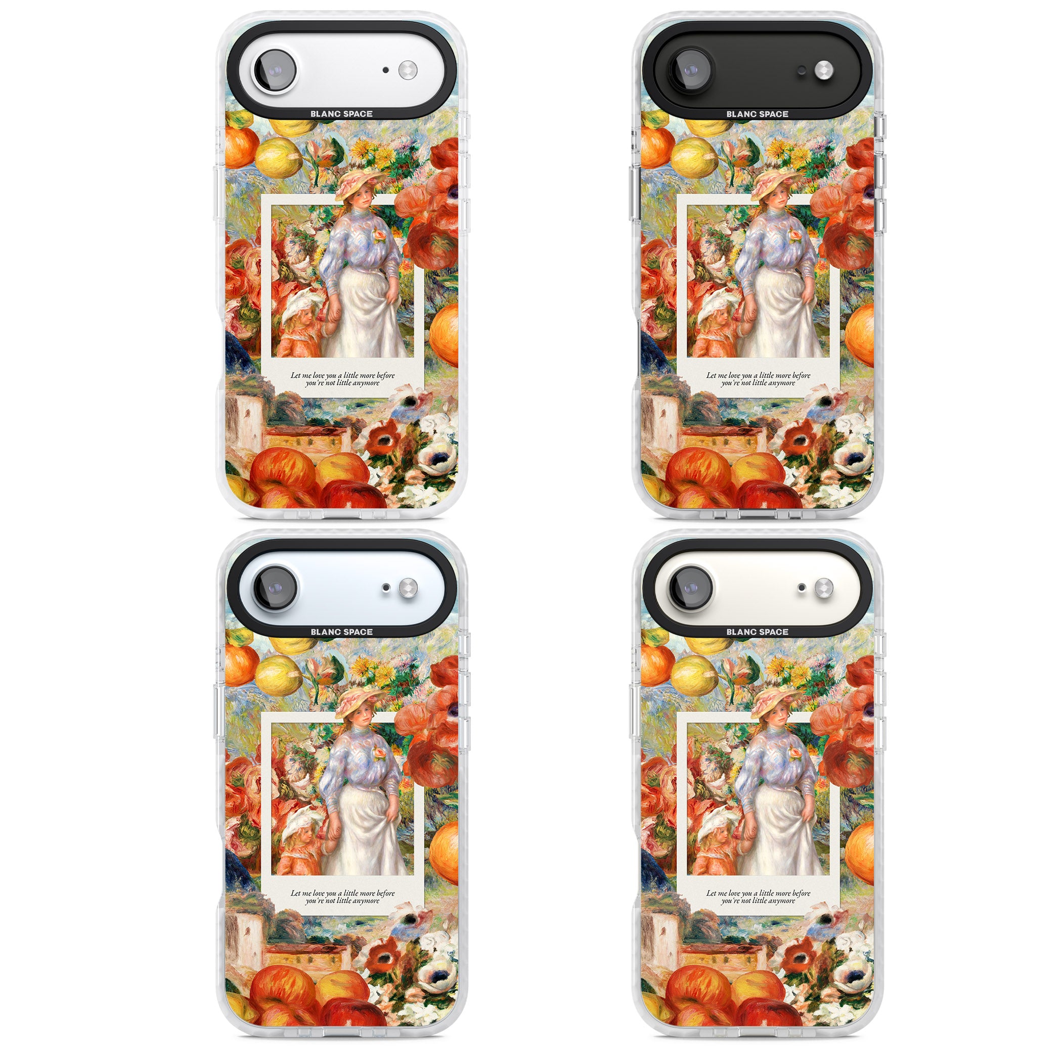 Renoir Mother & Child iPhone 17 Air Impact Clear Phone Case APT Impact Protection