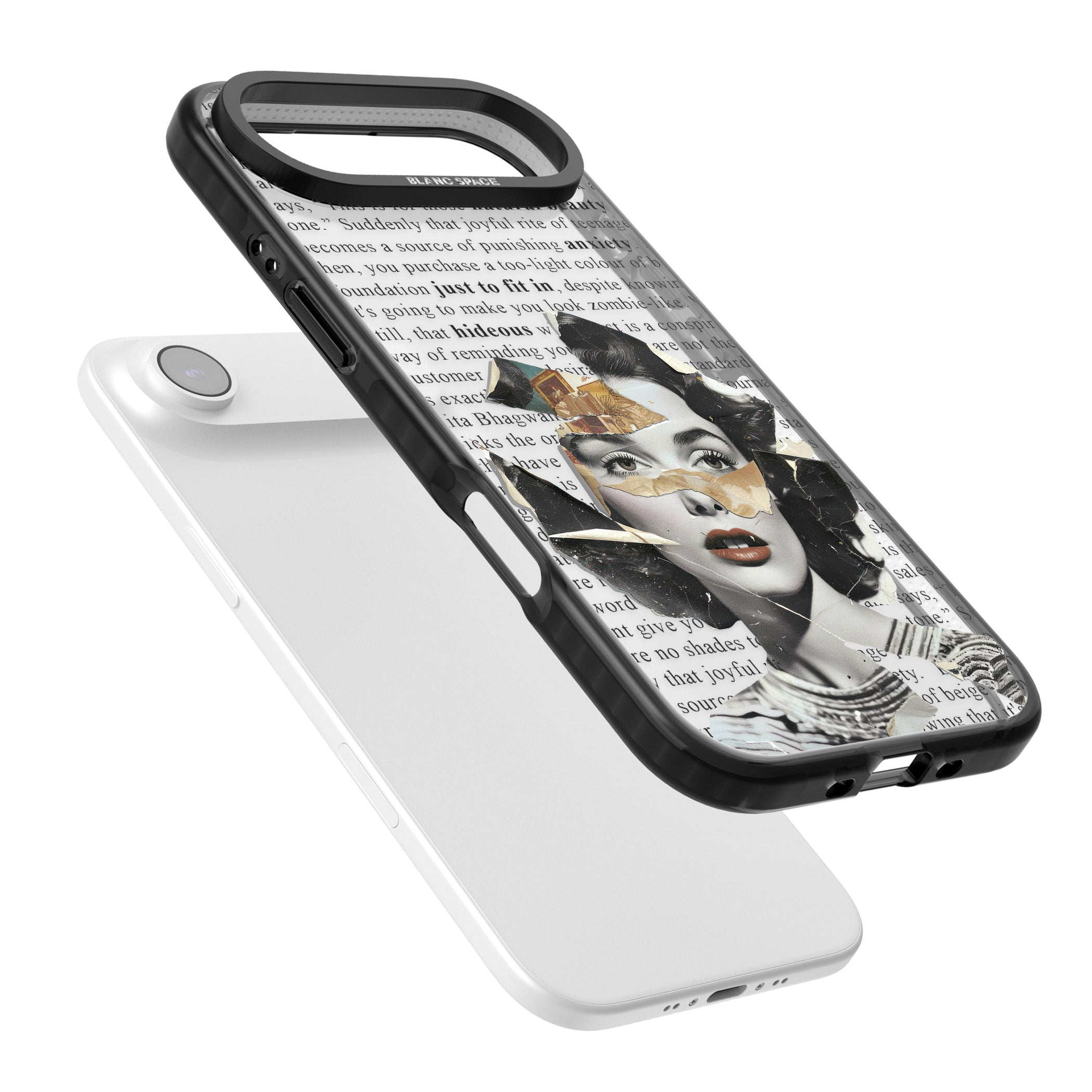 Beauty Is Within iPhone 17 Air Impact Black Phone Case Colours