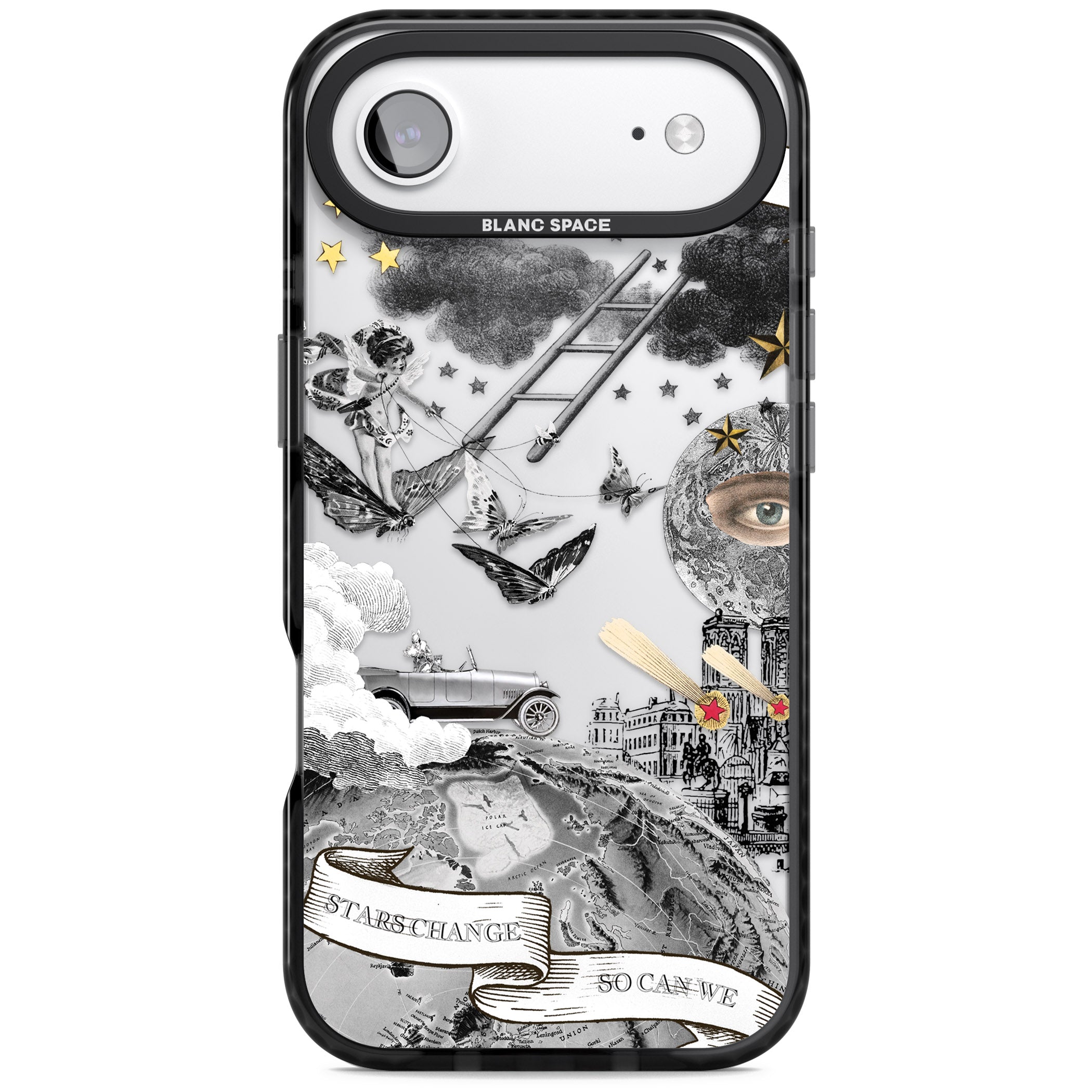 Stars Change So Can We iPhone 17 Air Impact Black Phone Case