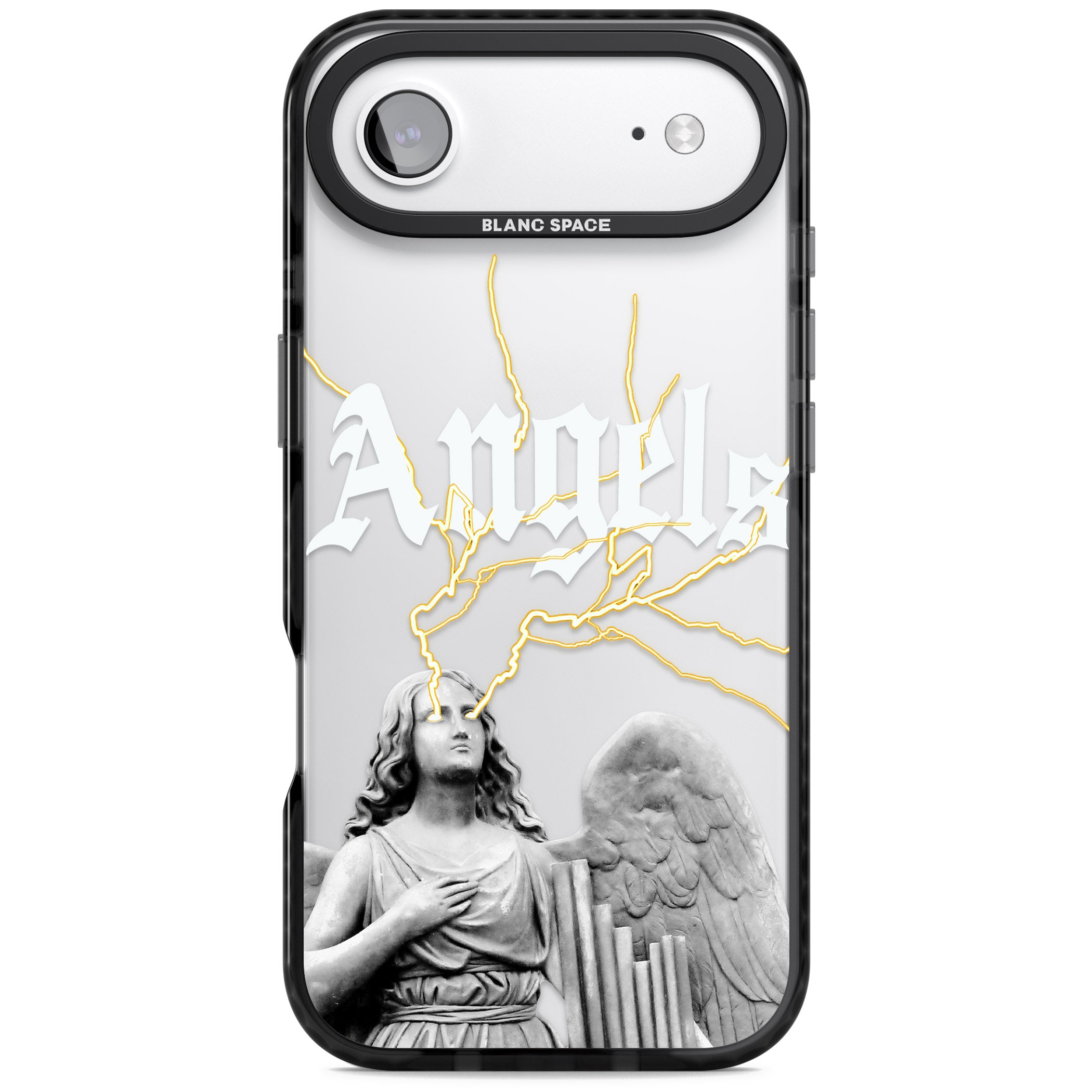 Angels iPhone 17 Air Impact Black Phone Case
