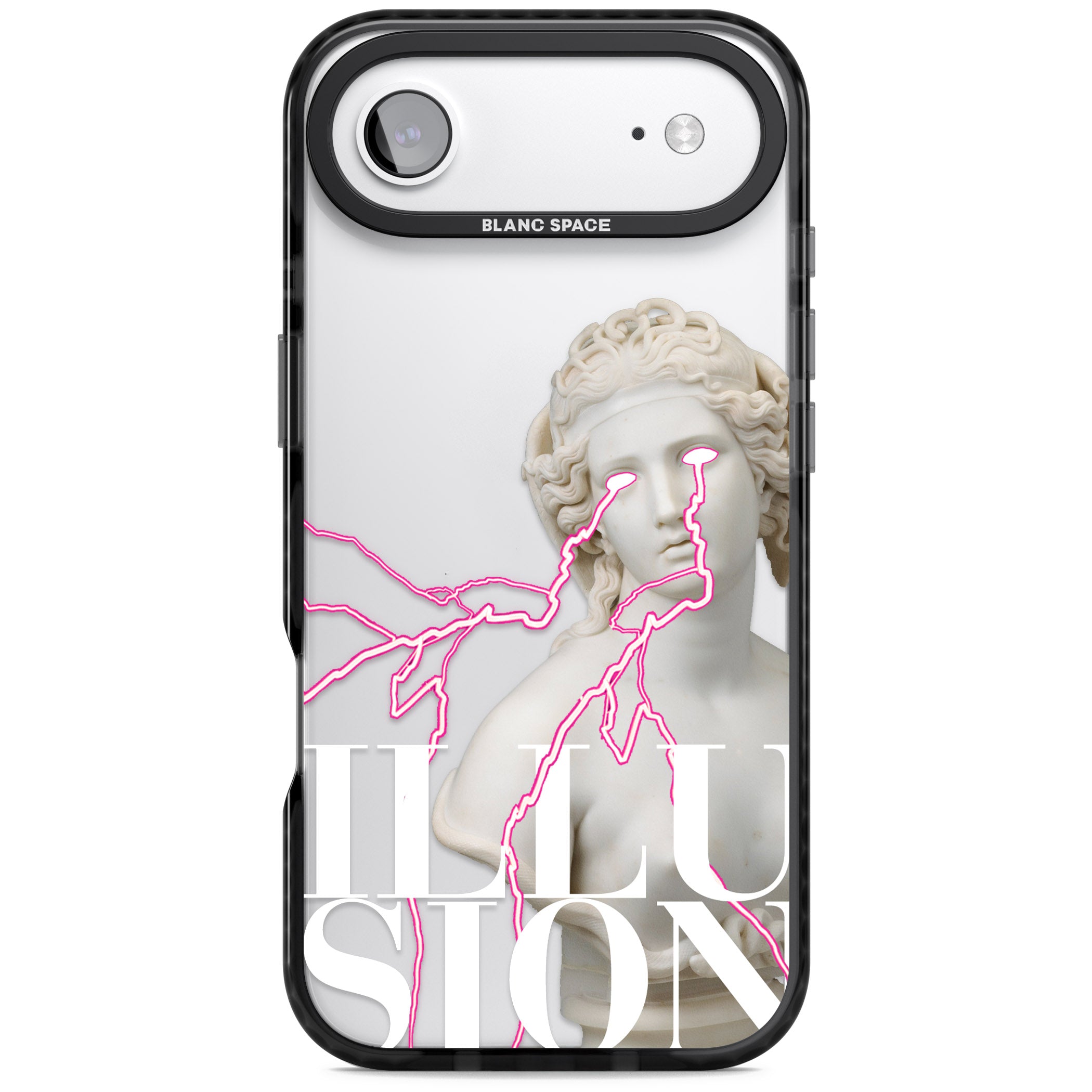 Illusion iPhone 17 Air Impact Black Phone Case