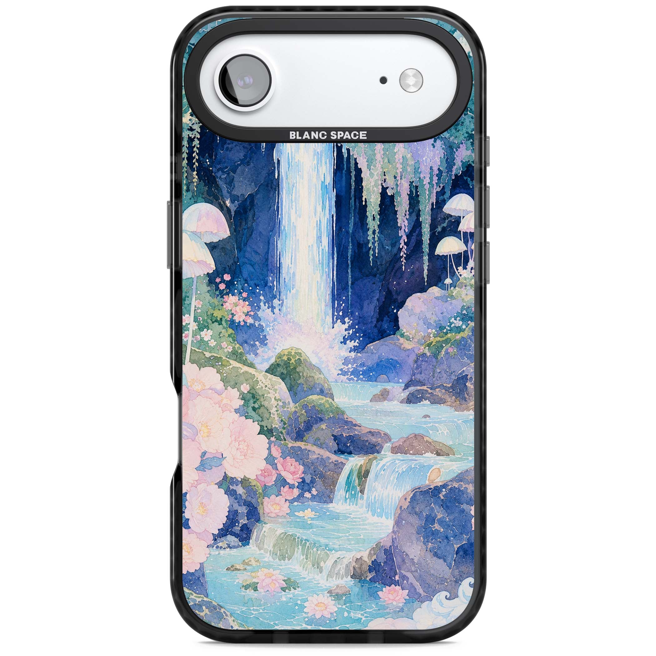 Mystic Waterfall art iPhone case | Clear Impact case for iPhone Air