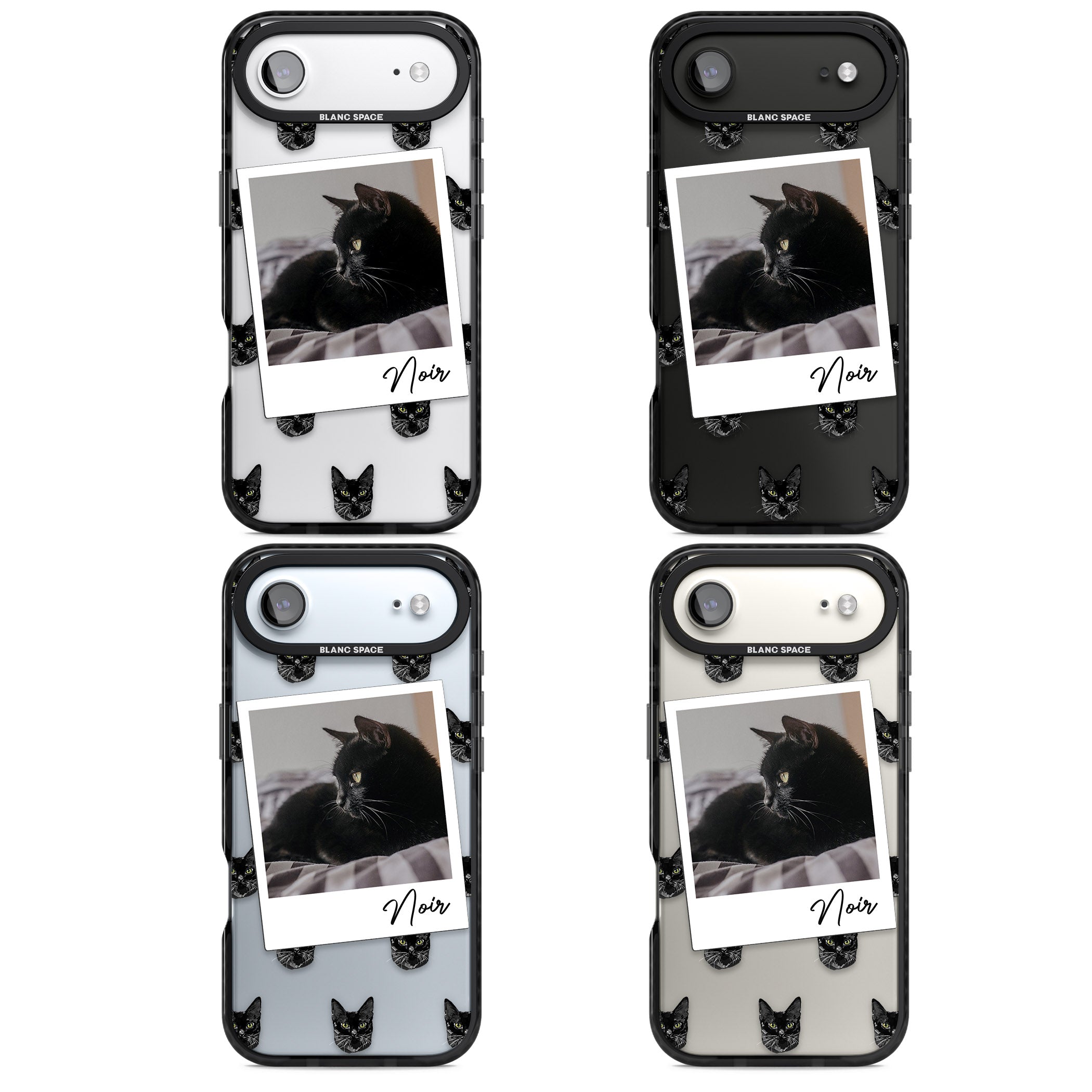 Personalised Bombay Cat Photo iPhone 17 Air Impact Black Phone Case APT Impact Protection