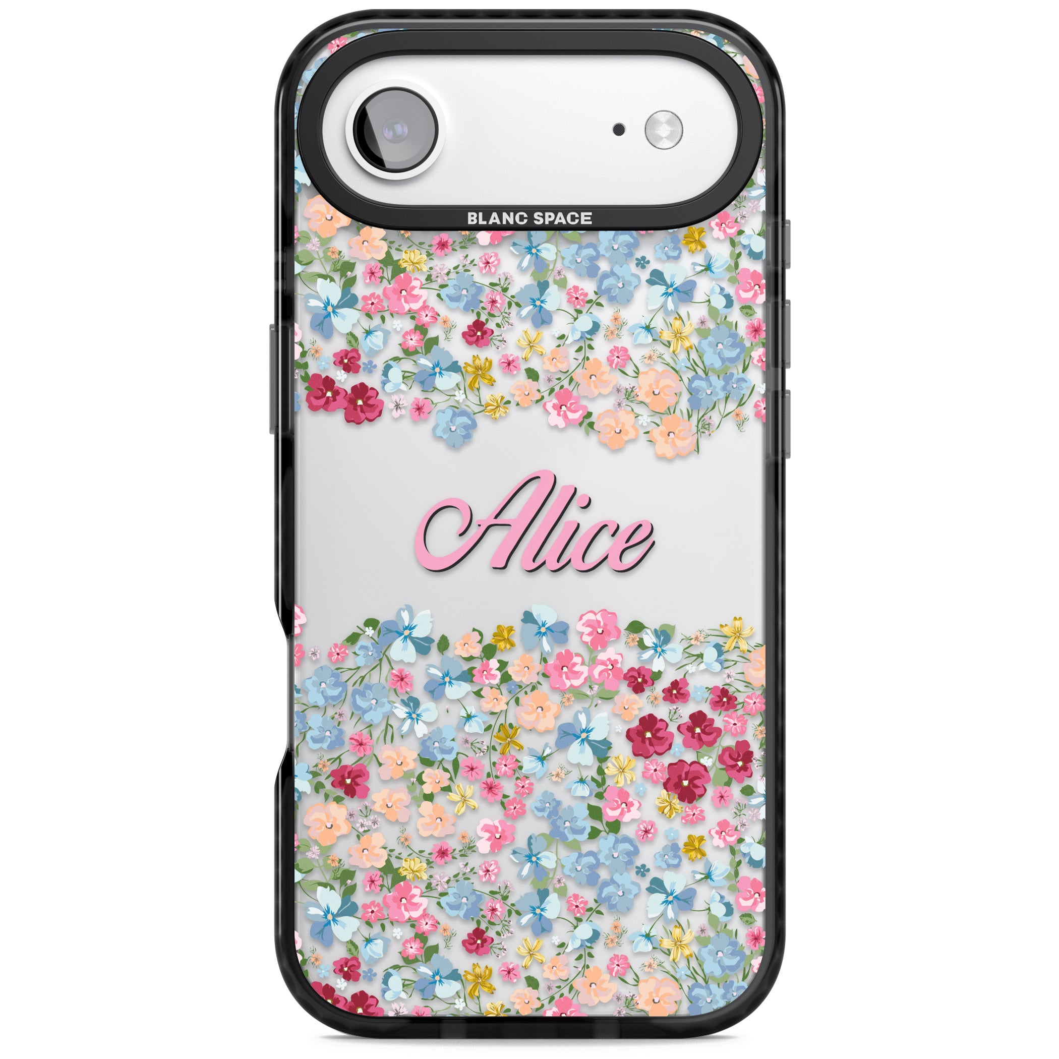 Personalised Venetian Meadow iPhone 17 Air Impact Black Phone Case