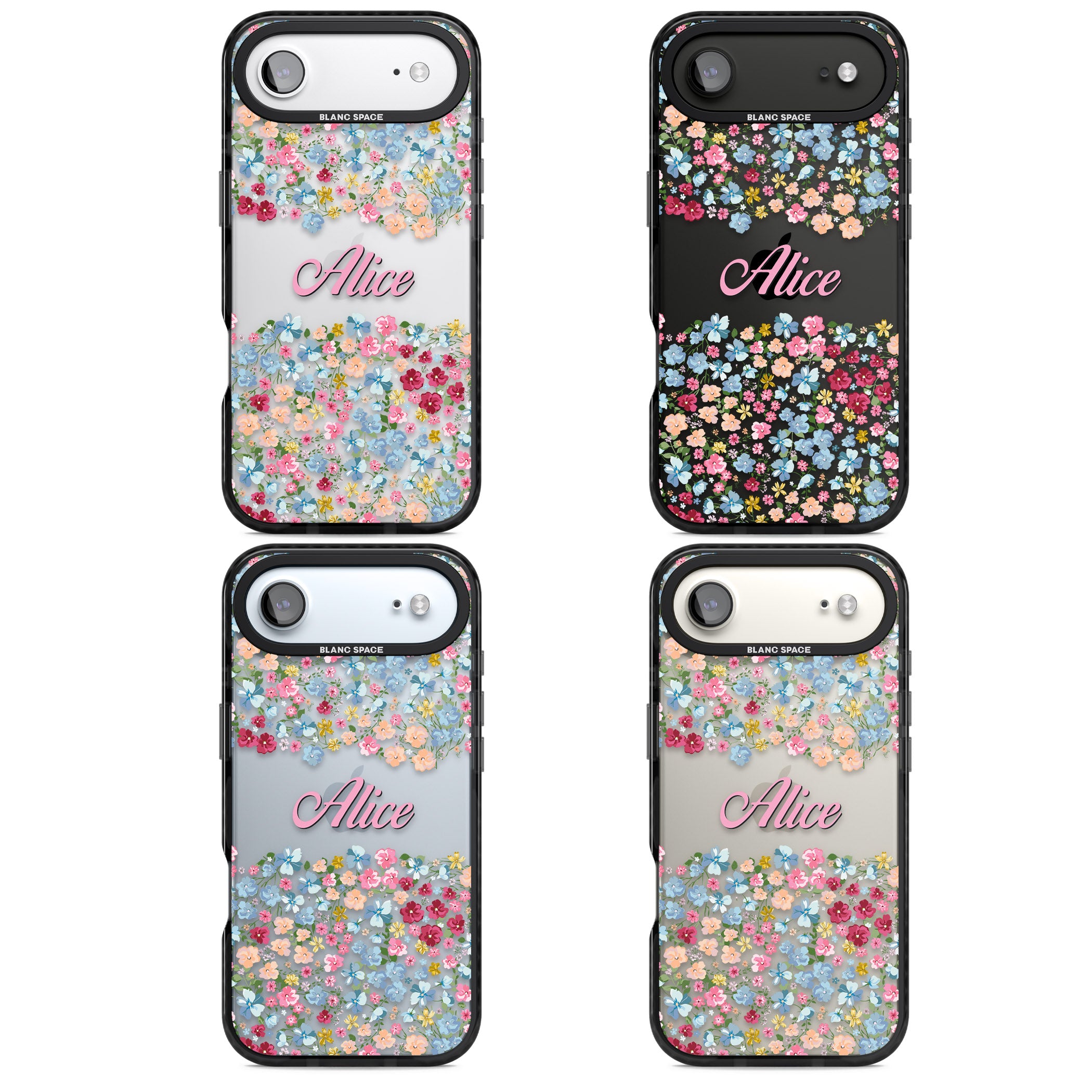 Personalised Venetian Meadow iPhone 17 Air Impact Black Phone Case APT Impact Protection