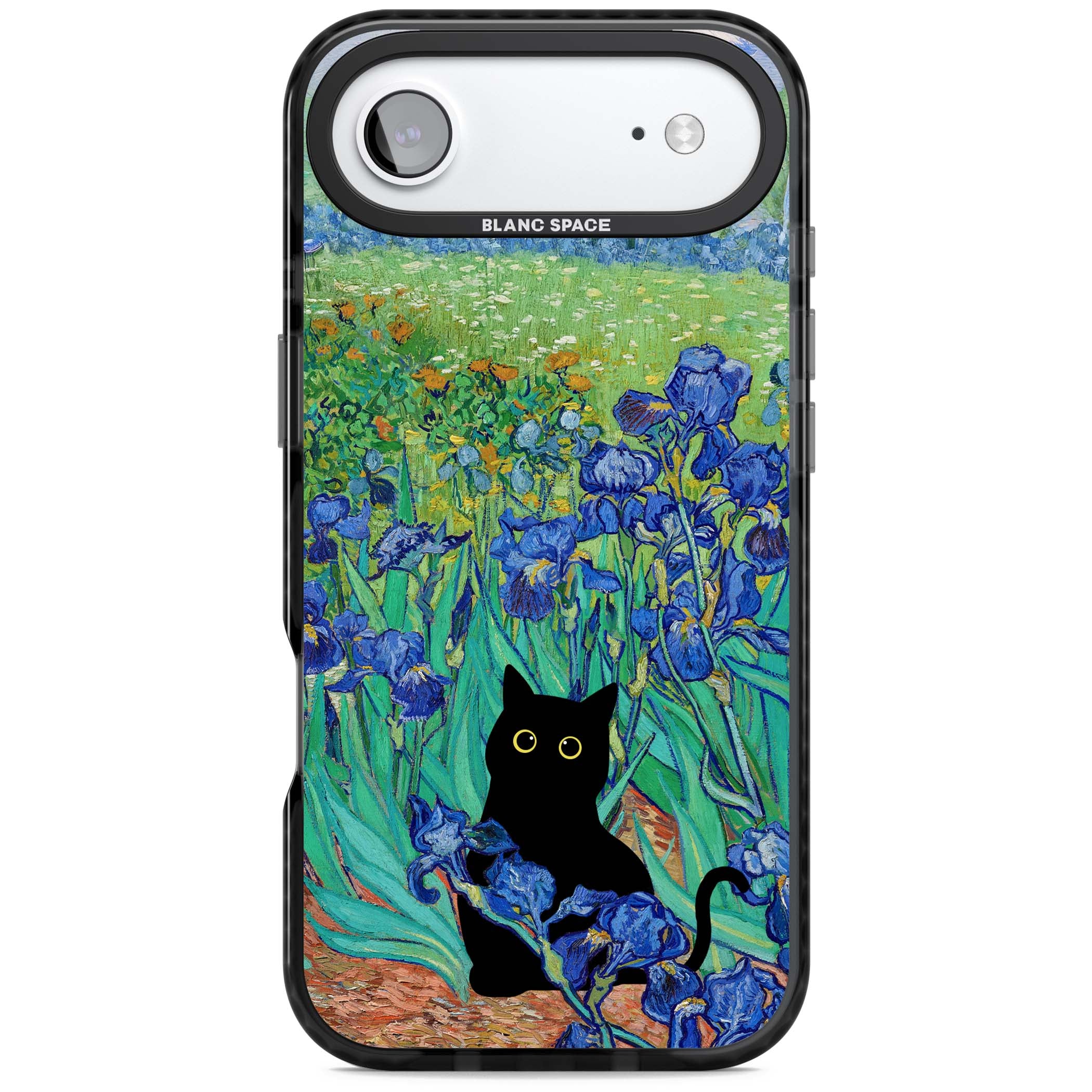 Cat in Van Gogh's Irises
