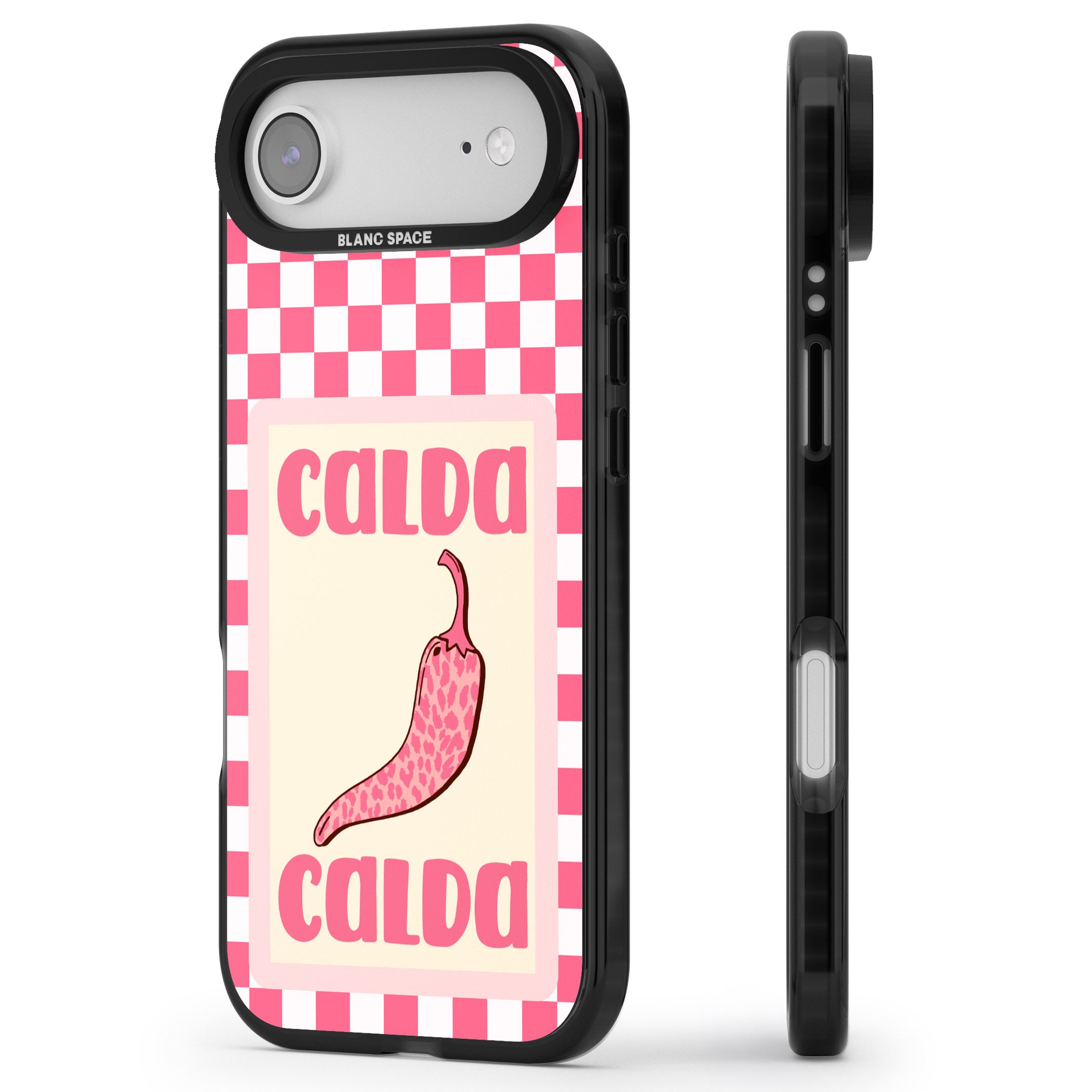 Calda iPhone 17 Air Impact Black Phone Case Side Profile