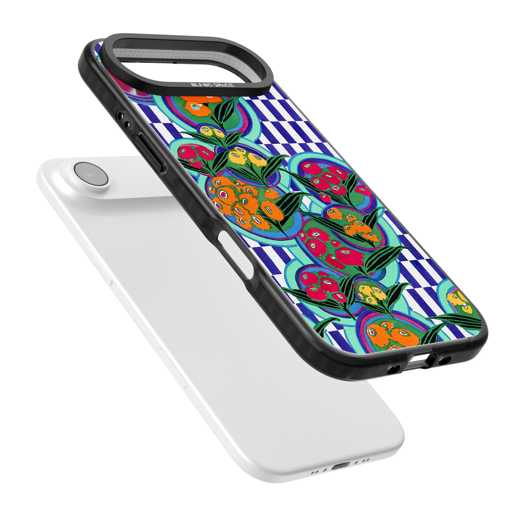 Vintage Fruit Plates iPhone 17 Air Impact Black Phone Case Colours