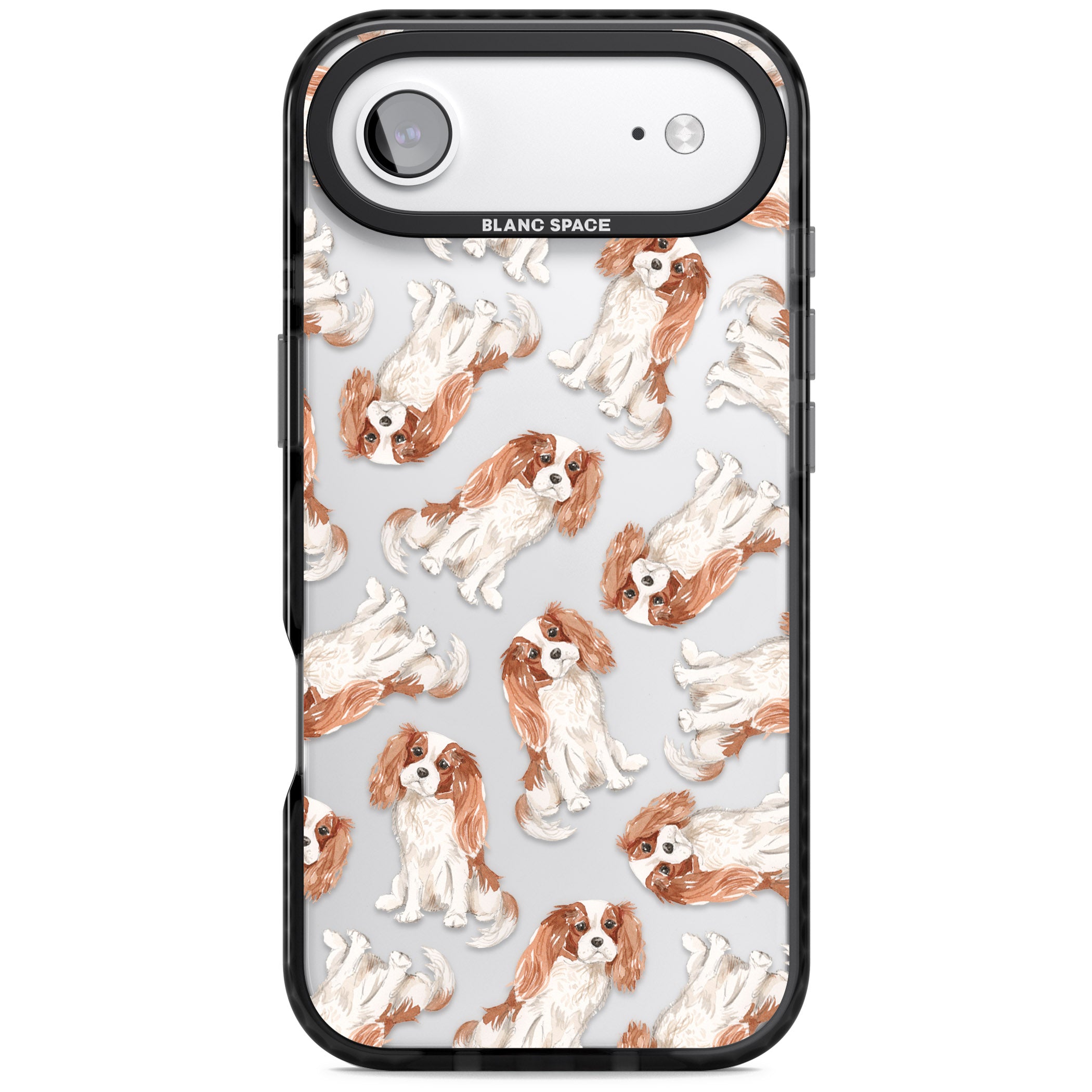 Cavalier King Charles Spaniel iPhone 17 Air Impact Black Phone Case