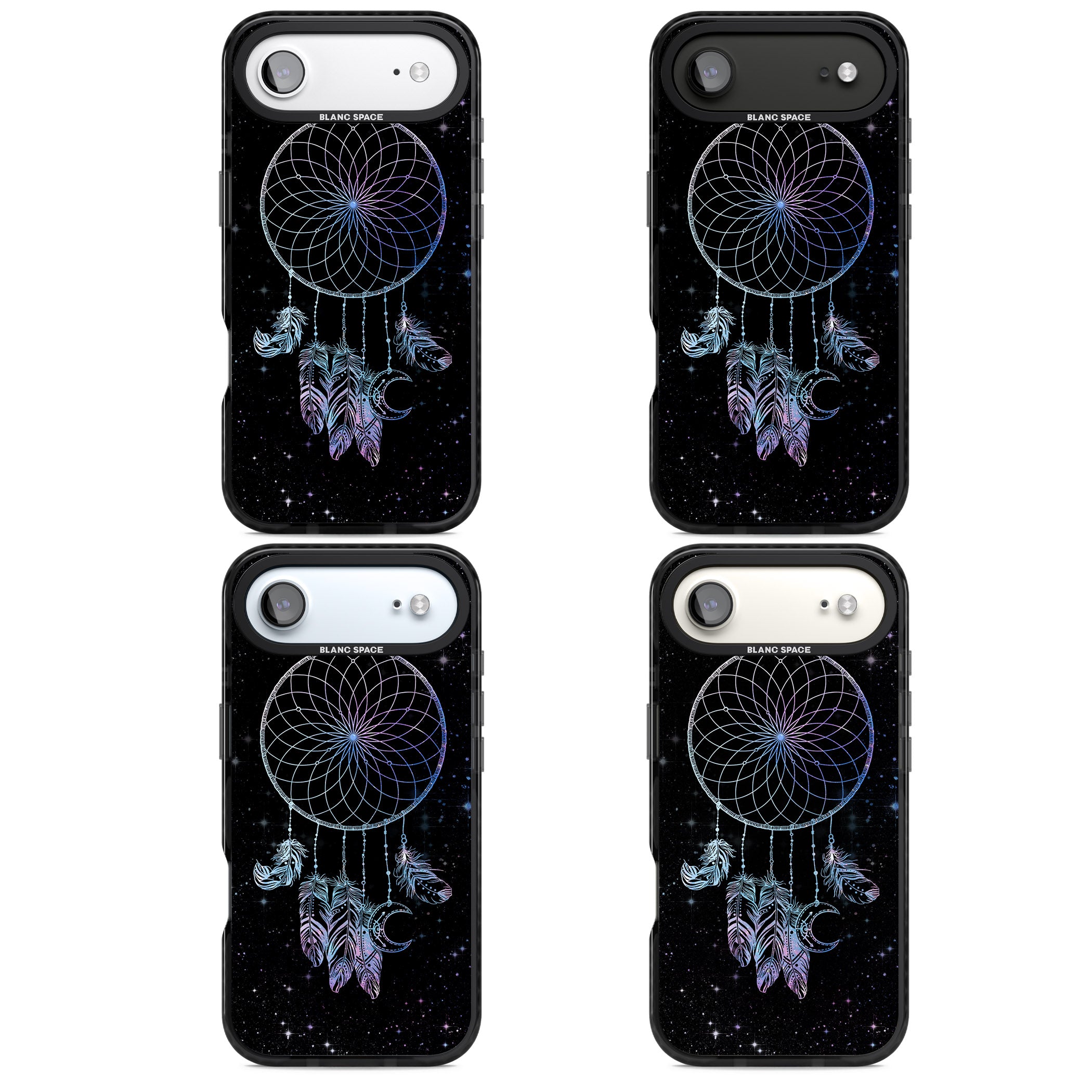 Dreamcatcher Galaxy iPhone 17 Air Impact Black Phone Case APT Impact Protection