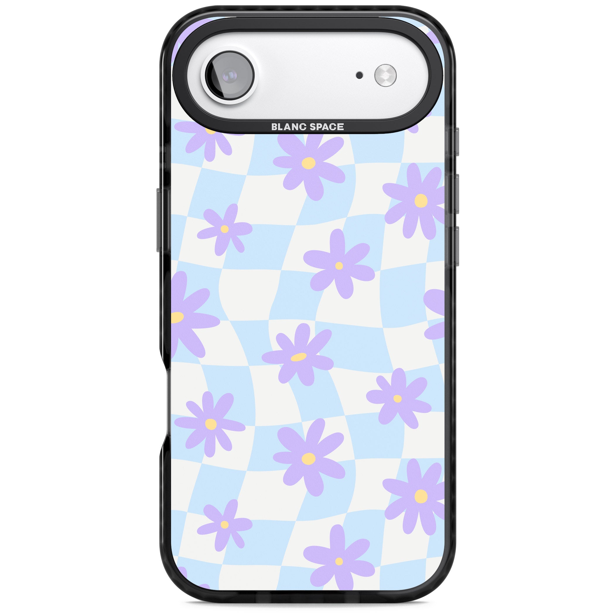 Serene Skies & Flowers iPhone 17 Air Impact Black Phone Case