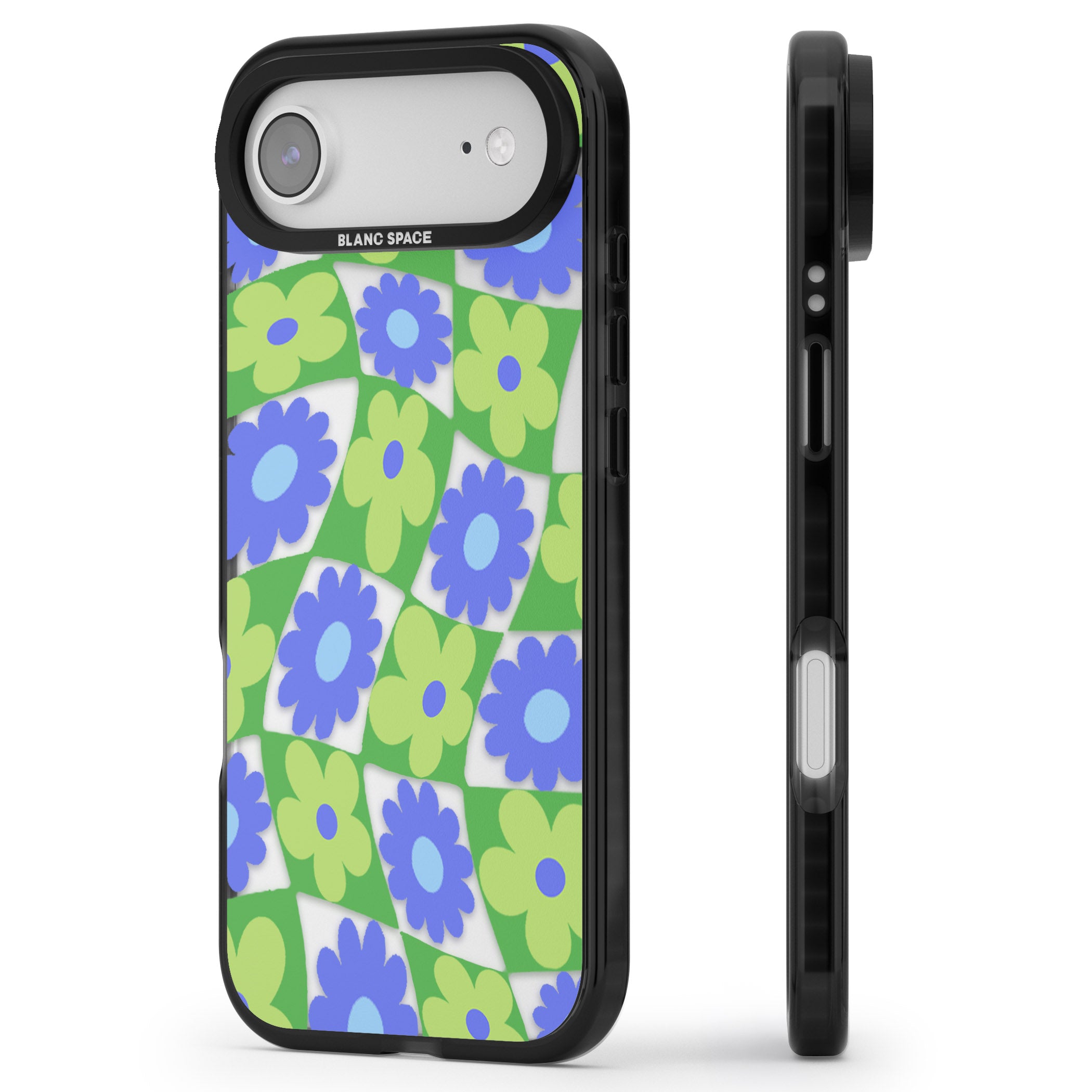 Garden Party iPhone 17 Air Impact Black Phone Case Side Profile