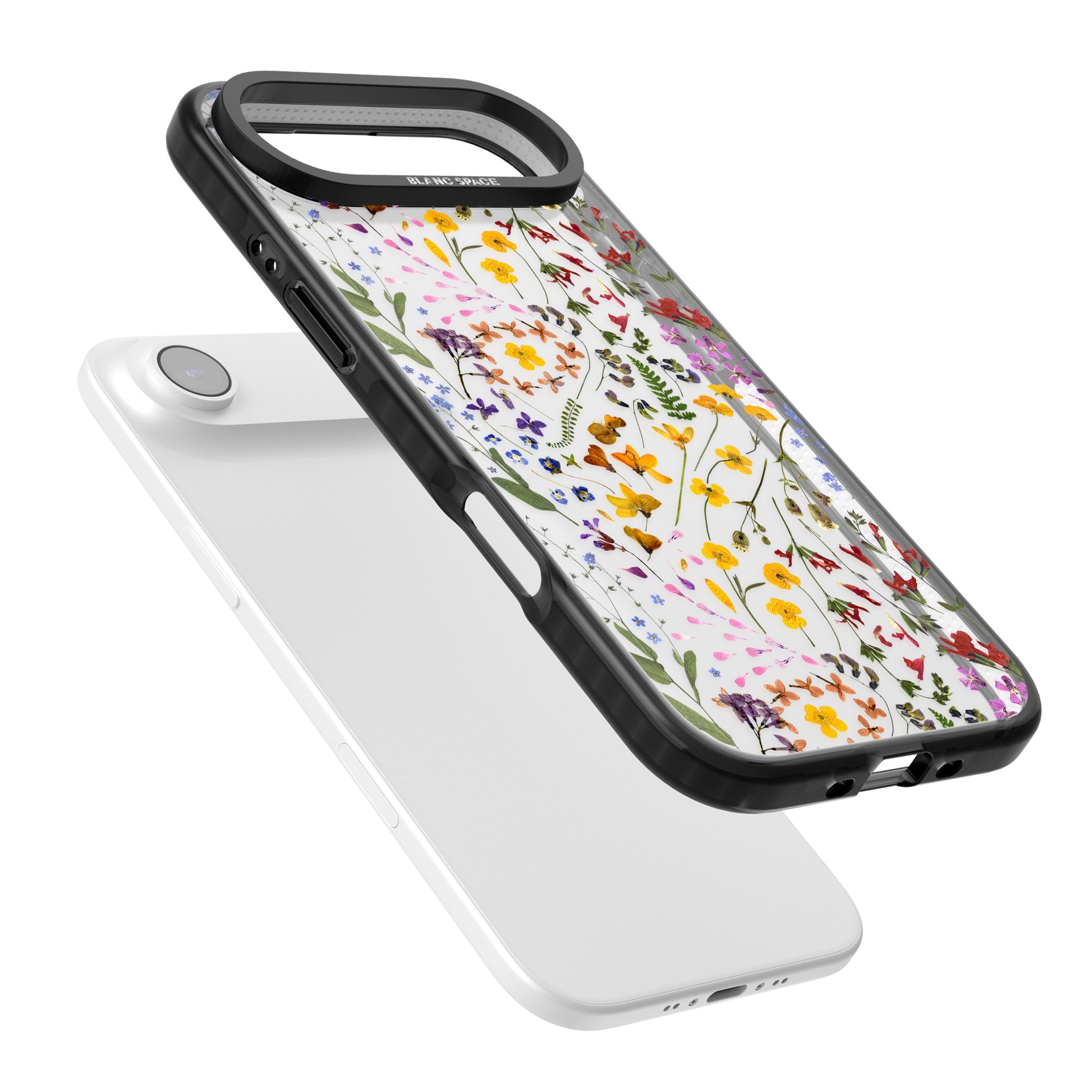 Wildflower iPhone 17 Air Impact Black Phone Case Colours
