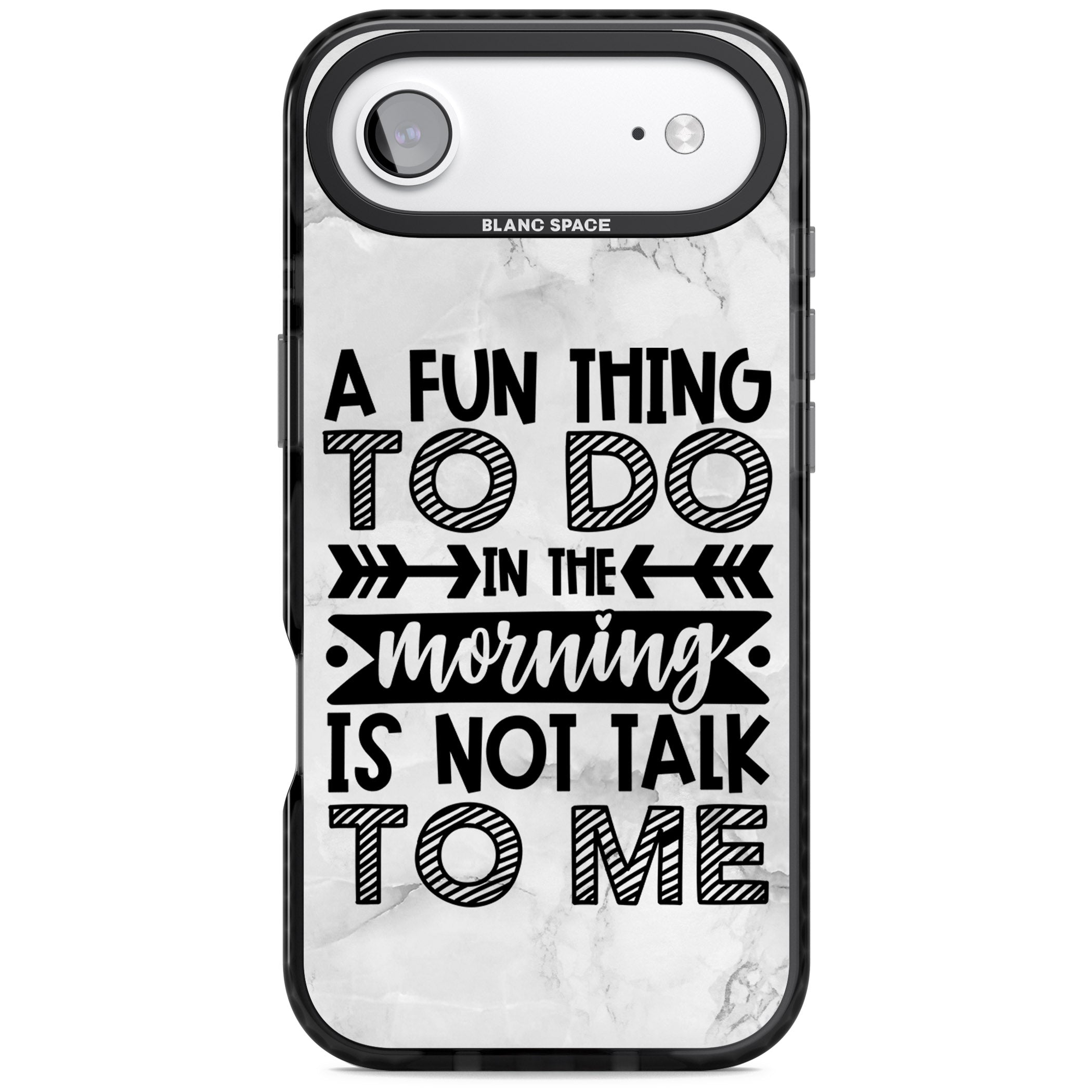 A Fun Thing To Do iPhone 17 Air Impact Black Phone Case