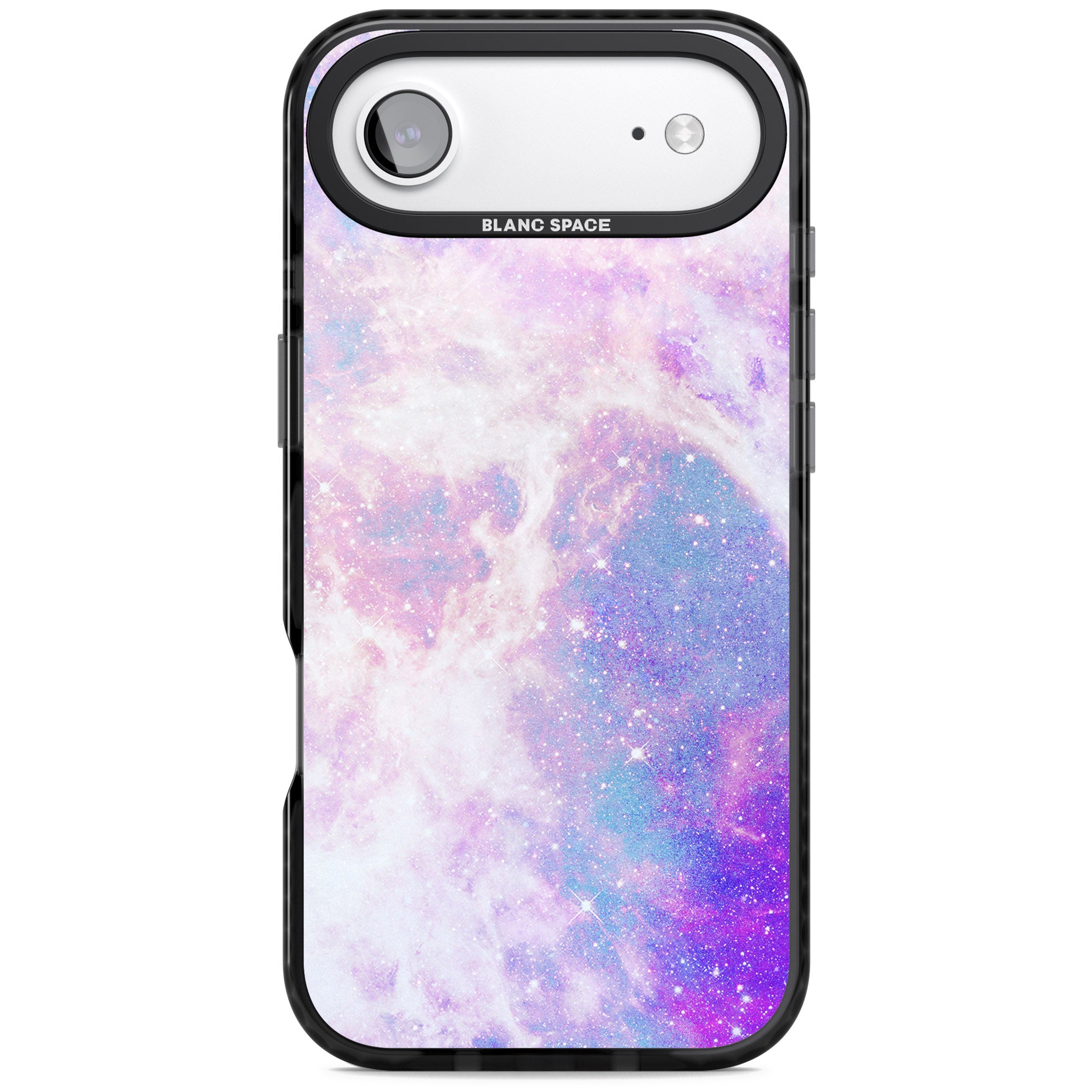 Pastel Galaxy iPhone 17 Air Impact Black Phone Case