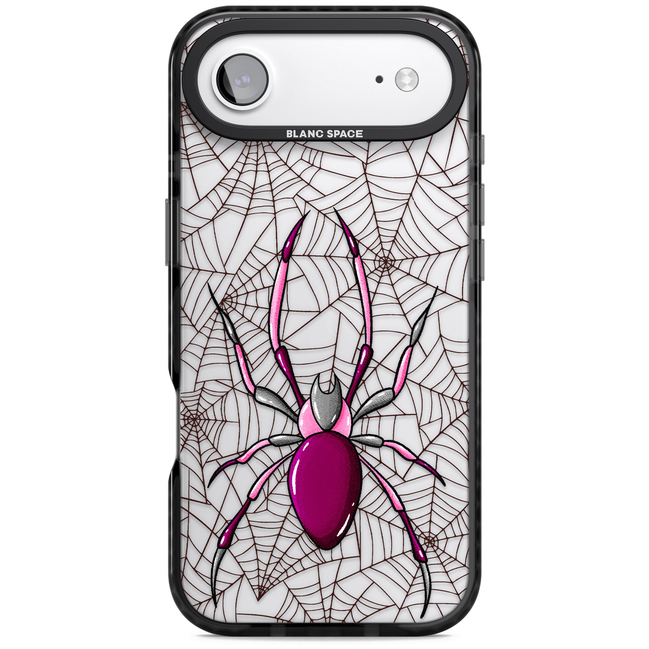 Arachnophobia iPhone 17 Air Impact Black Phone Case