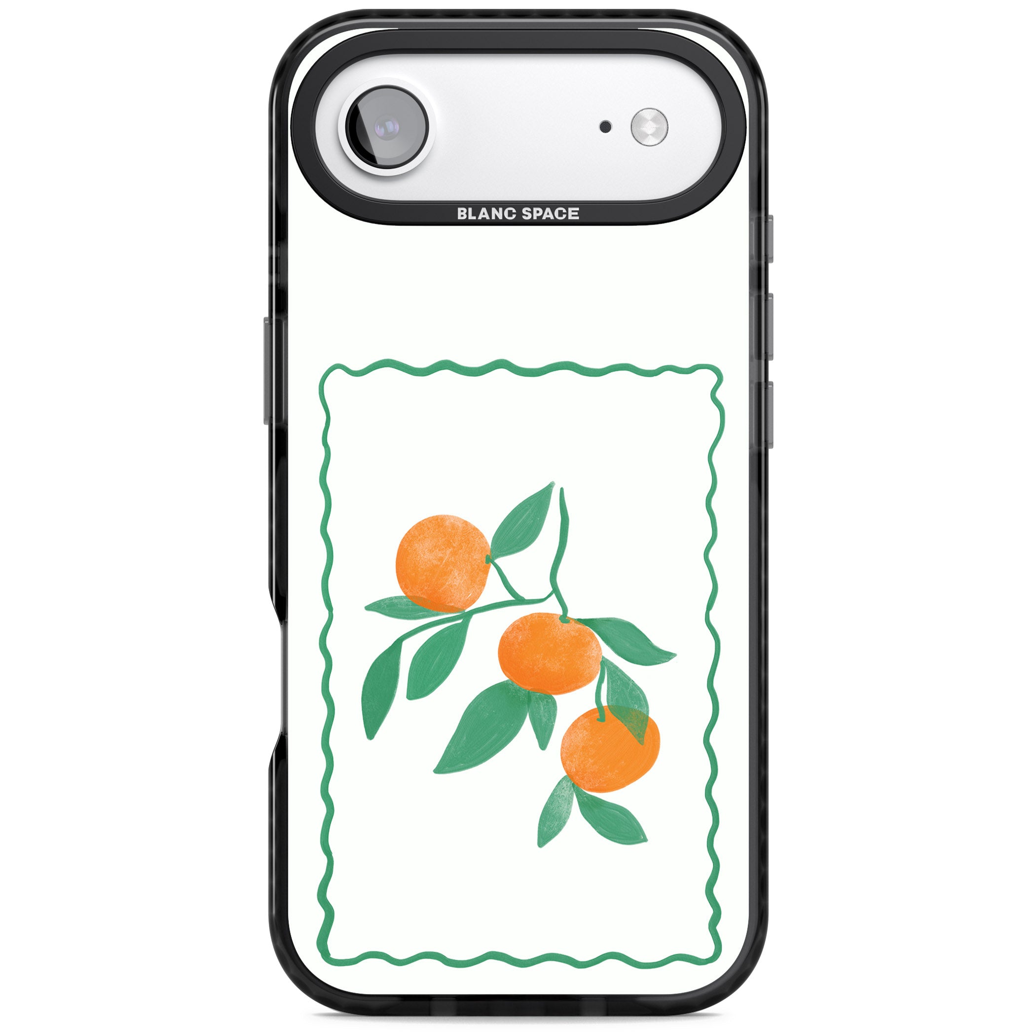 Italian Oranges iPhone 17 Air Impact Black Phone Case