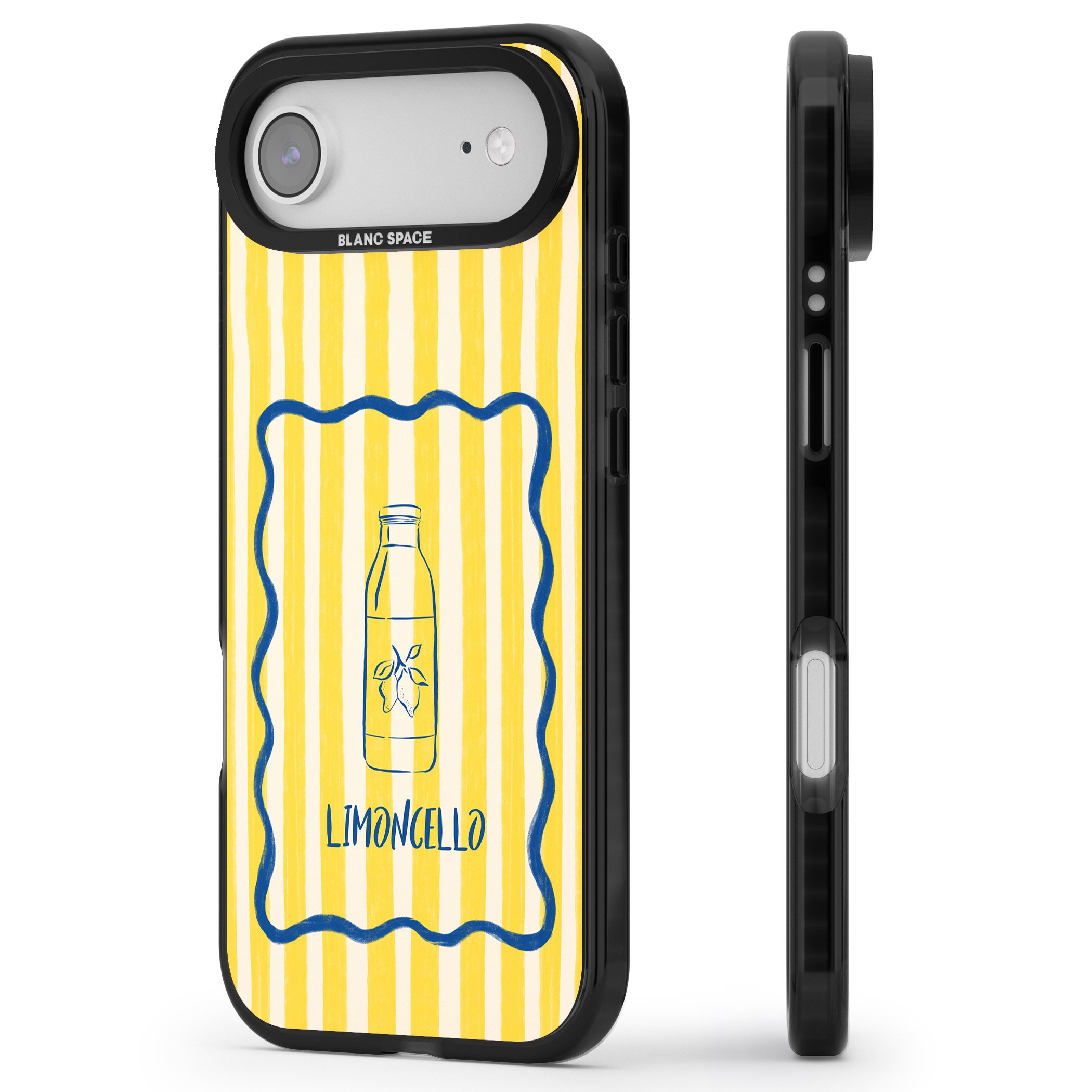 Limoncello iPhone 17 Air Impact Black Phone Case Side Profile