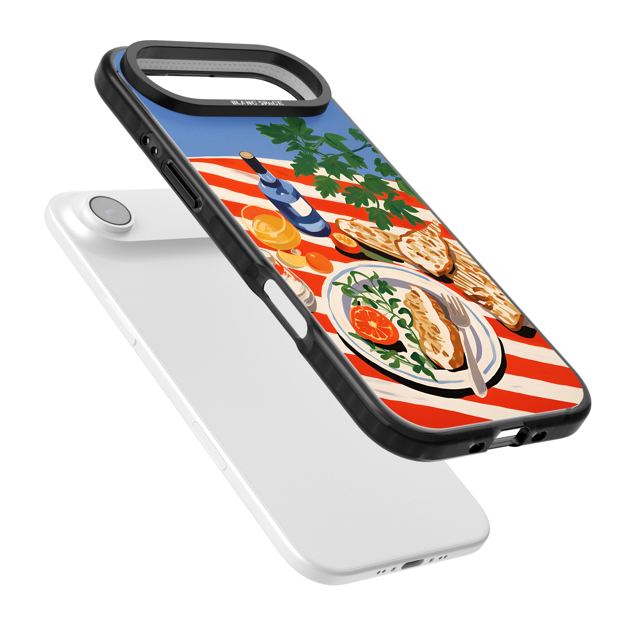 Mediterranean Lunch Table iPhone 17 Air Impact Black Phone Case Colours