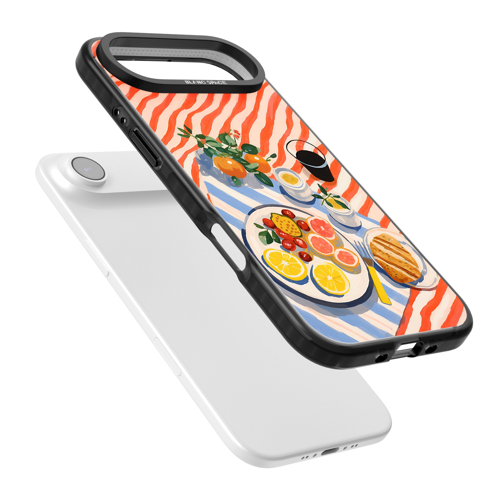 Citrus Picnic iPhone 17 Air Impact Black Phone Case Colours