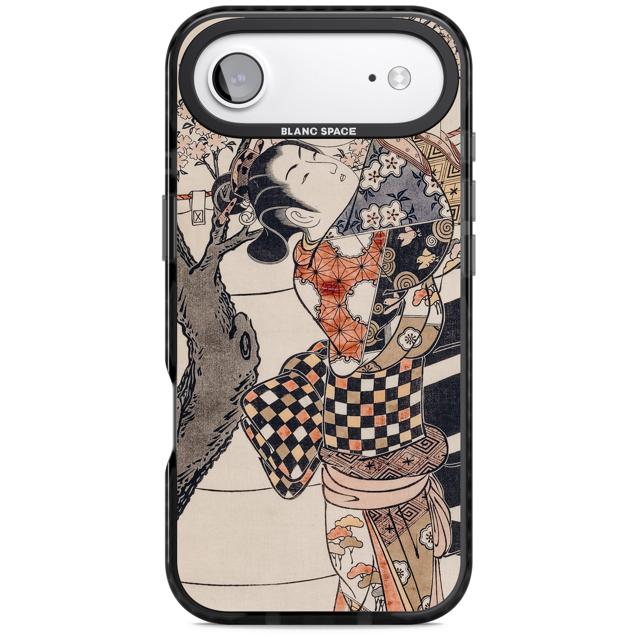 Vintage Japan iPhone 17 Air Impact Black Phone Case