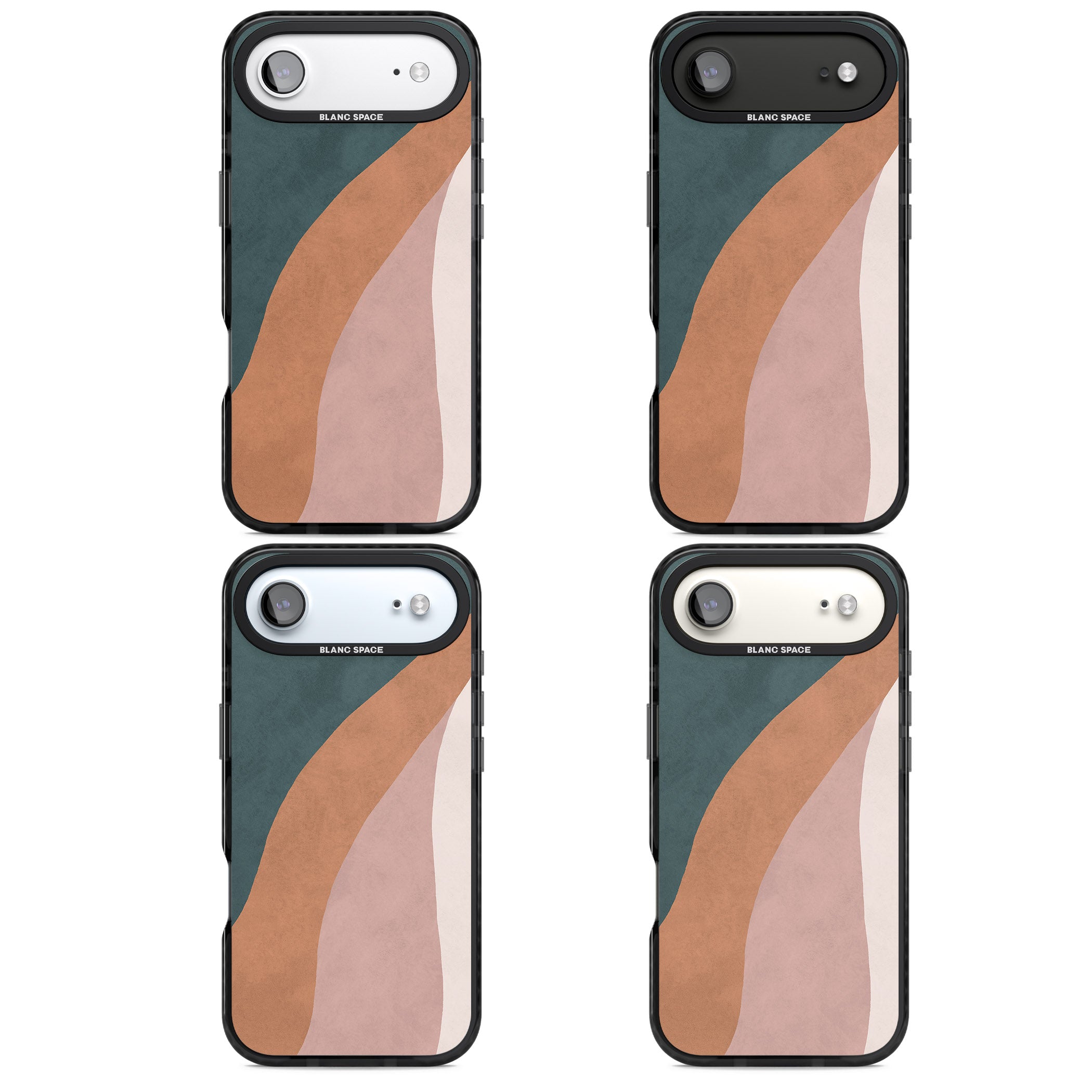 Earthwave Abstract iPhone 17 Air Impact Pro Black Phone Case APT Impact Protection
