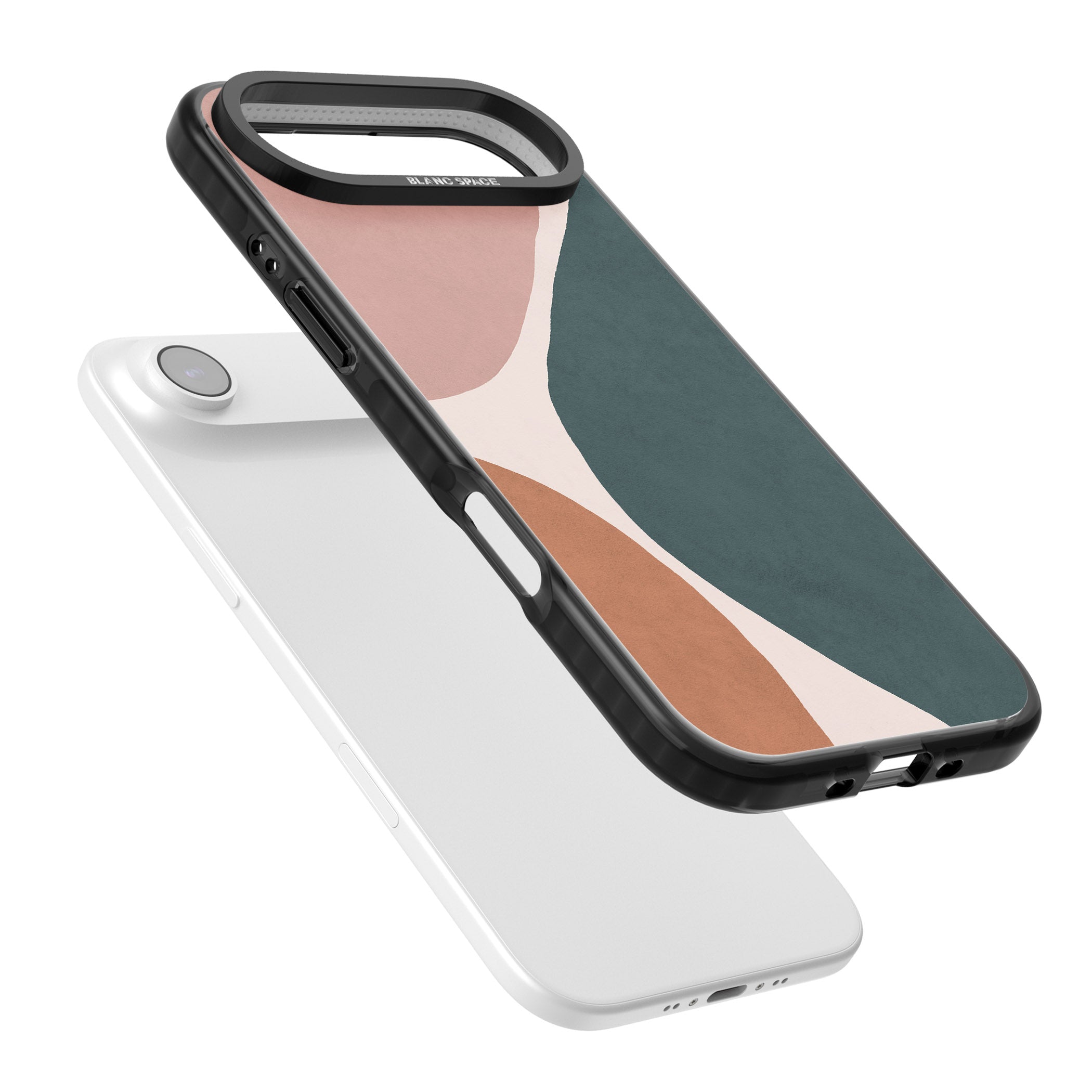 Lush Abstract Watercolour Design #8 iPhone 17 Air Impact Pro Black Phone Case Colours