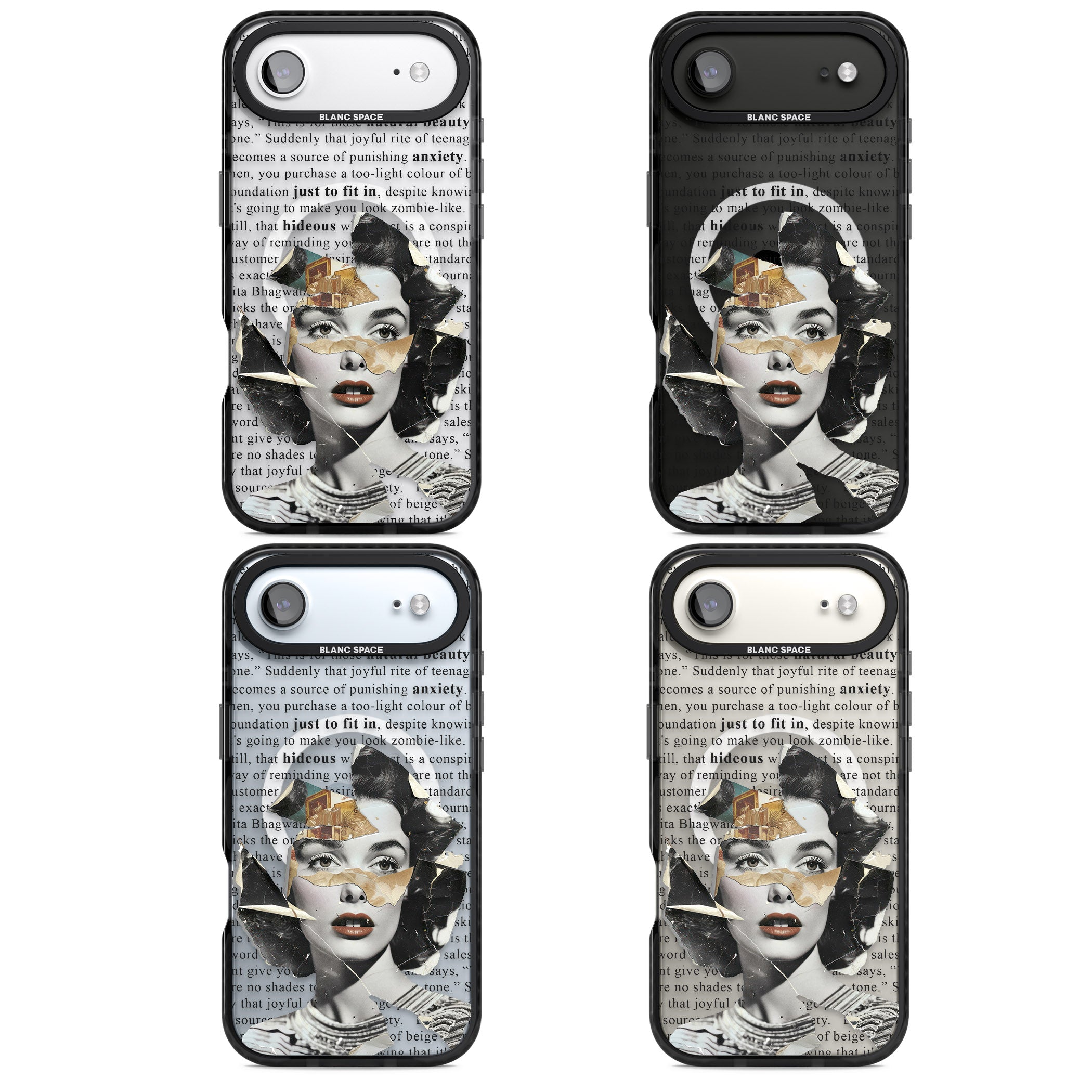 Beauty Is Within iPhone 17 Air Impact Pro Black Phone Case APT Impact Protection