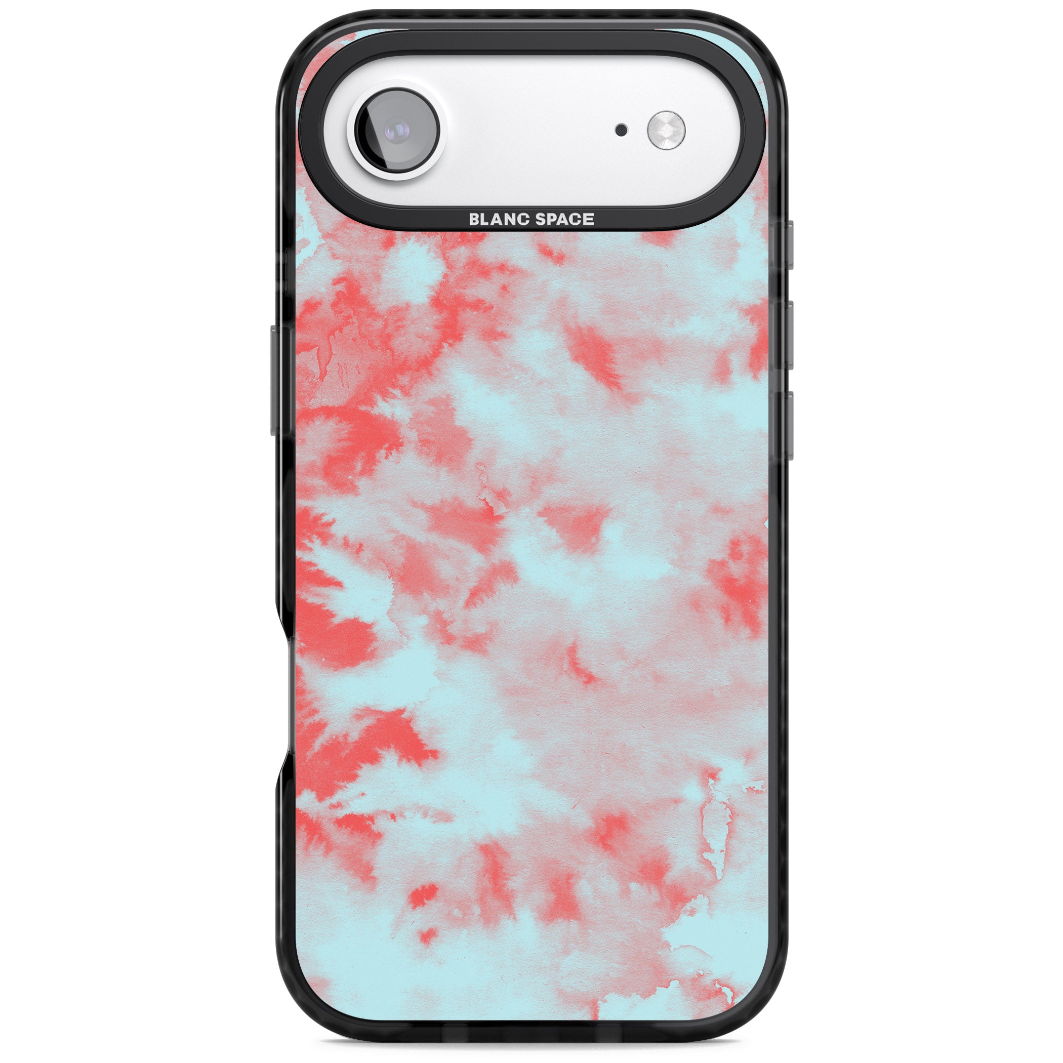 Red & Blue Acid Cloud iPhone 17 Air Impact Pro Black Phone Case