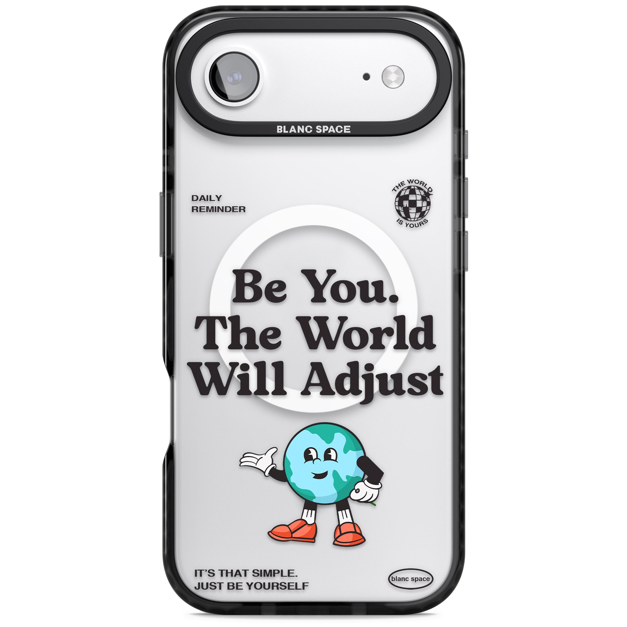 Be You The World Will Adjust iPhone 17 Air Impact Pro Black Phone Case