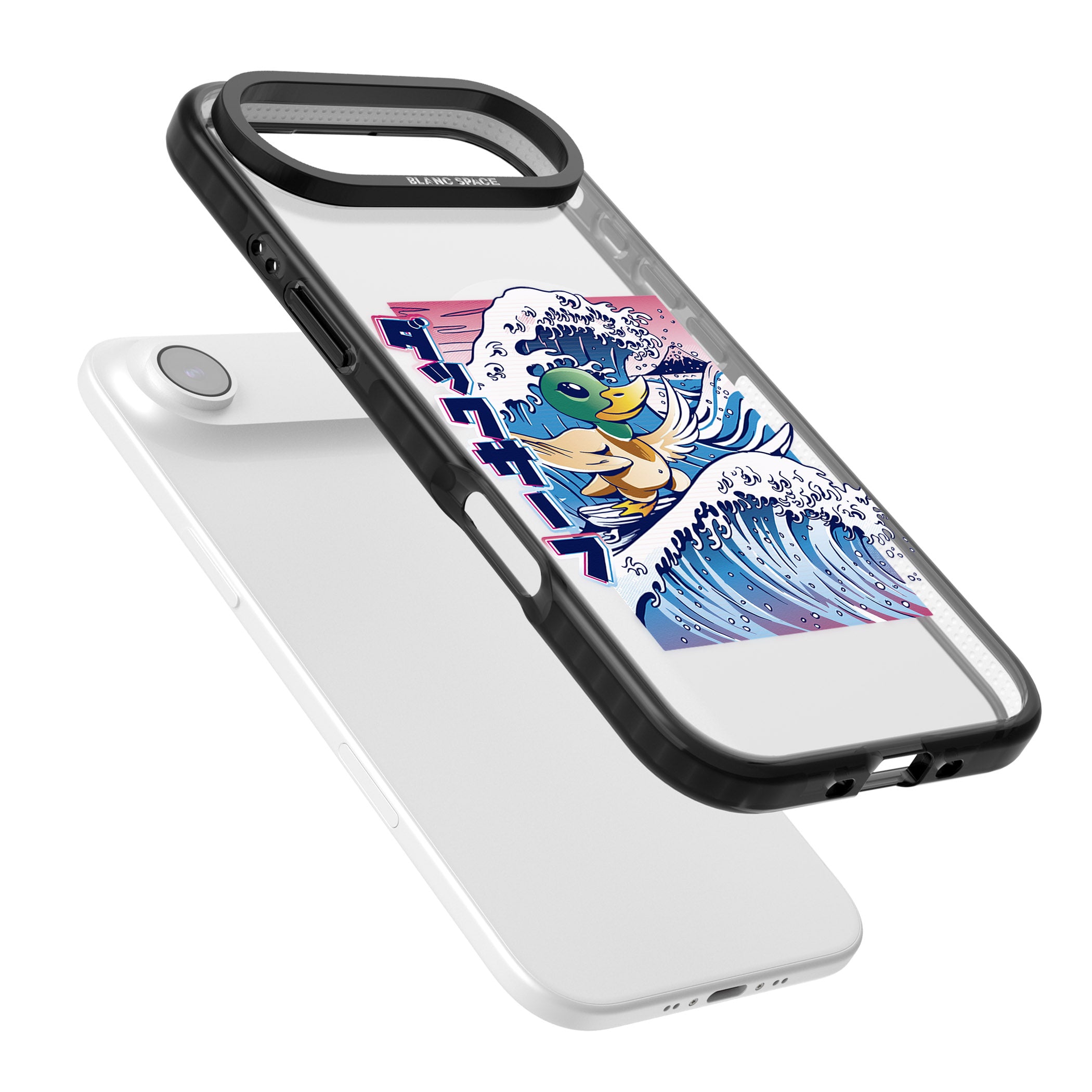 Duck Surf iPhone 17 Air Impact Pro Black Phone Case Colours