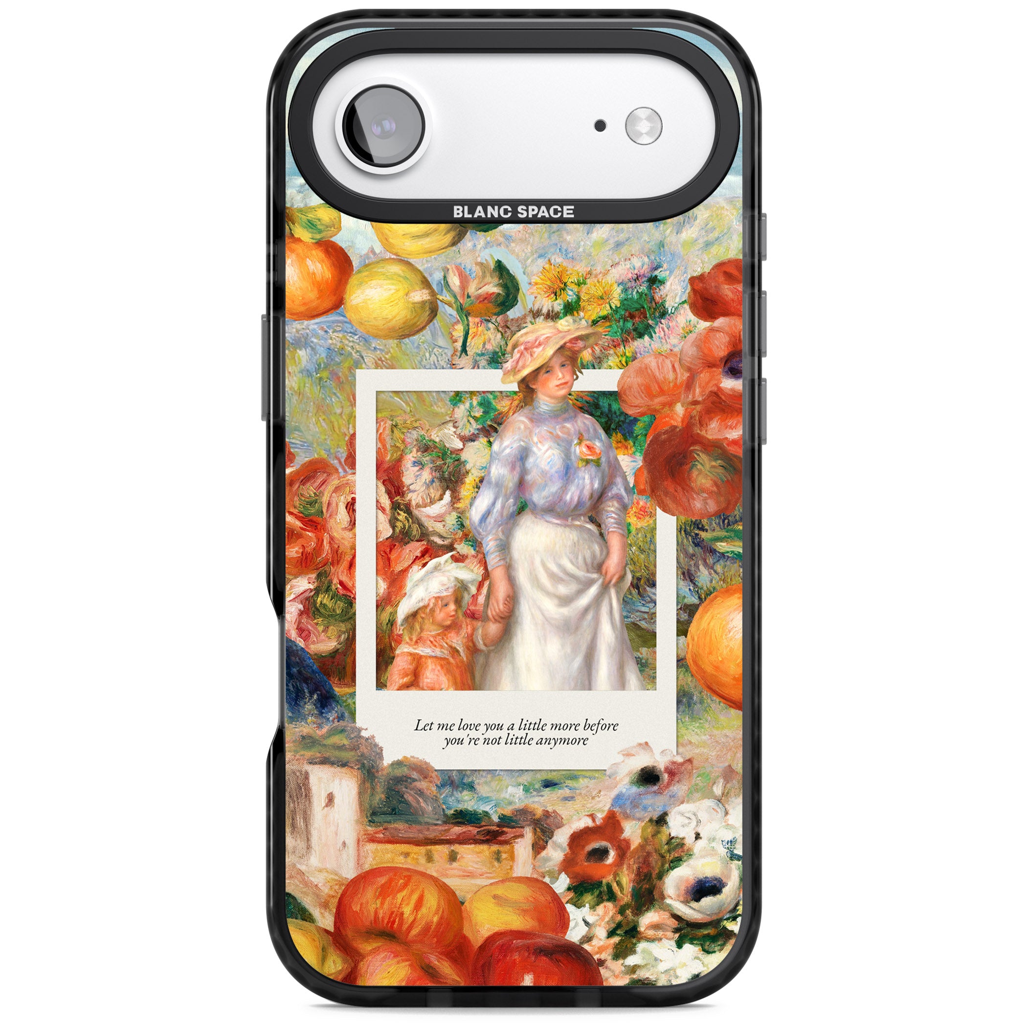 Renoir Mother & Child iPhone 17 Air Impact Pro Black Phone Case
