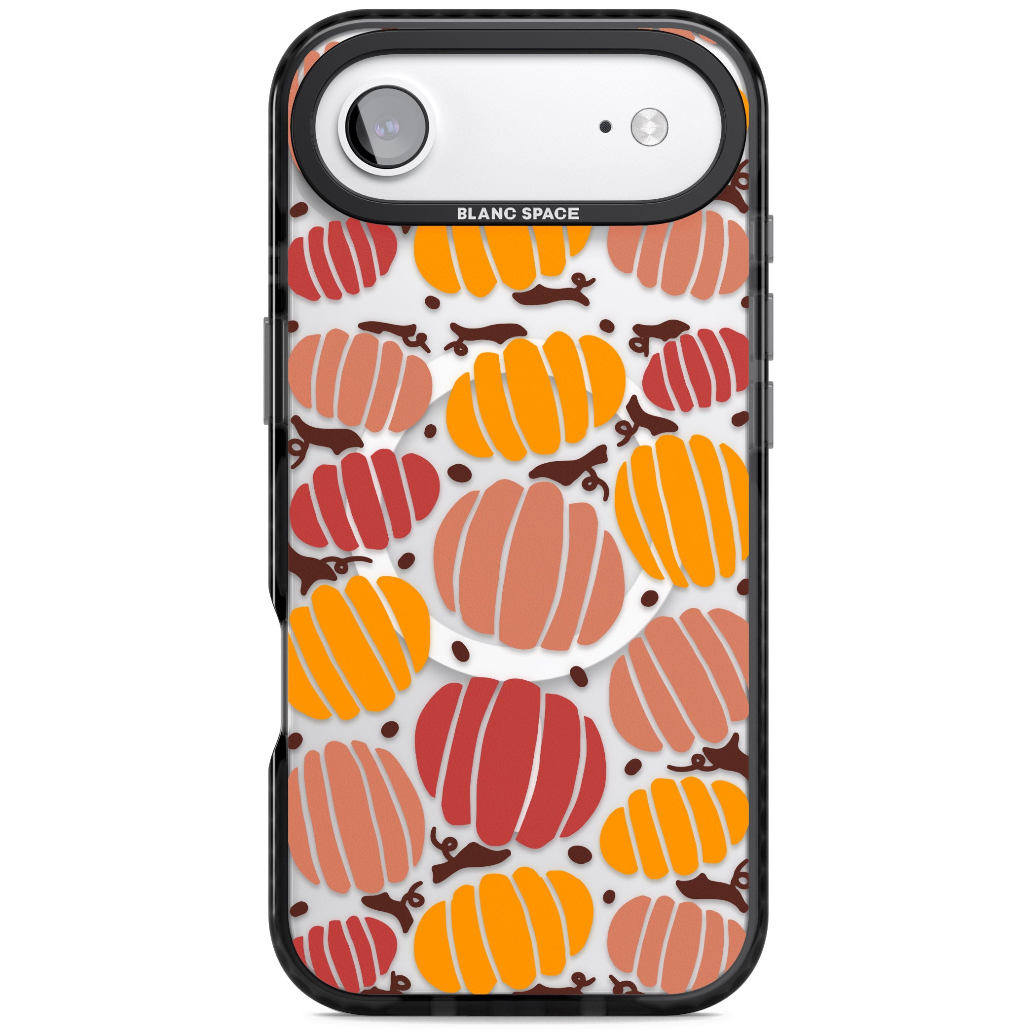 Autumn Pumpkin Patch iPhone 17 Air Impact Pro Black Phone Case