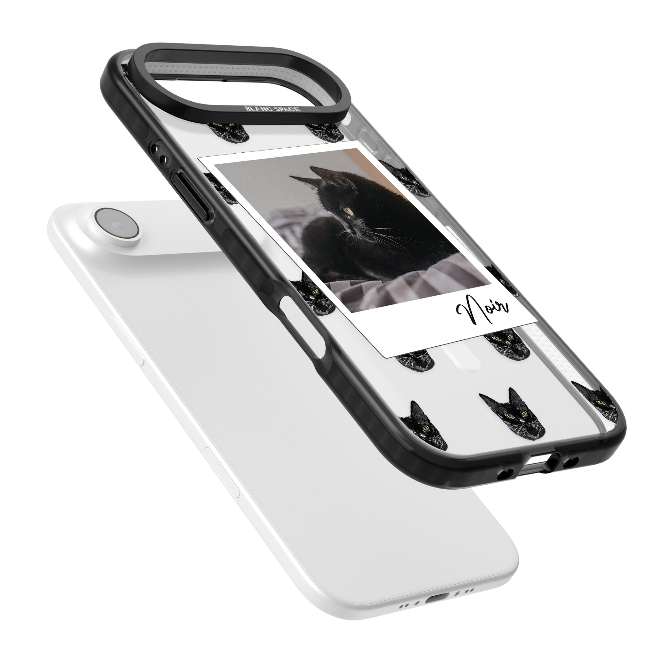 Personalised Bombay Cat Photo iPhone 17 Air Impact Pro Black Phone Case Colours