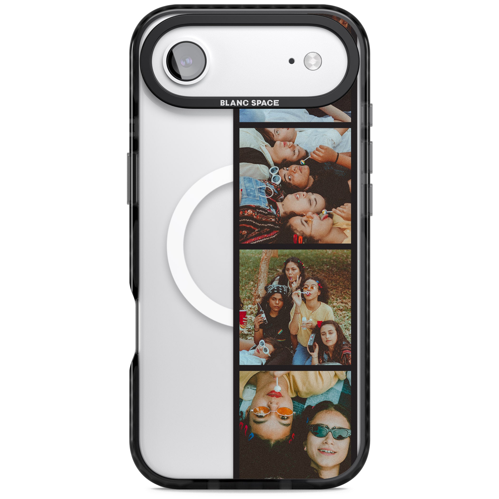 Personalised Photo Strip iPhone 17 Air Impact Pro Black Phone Case