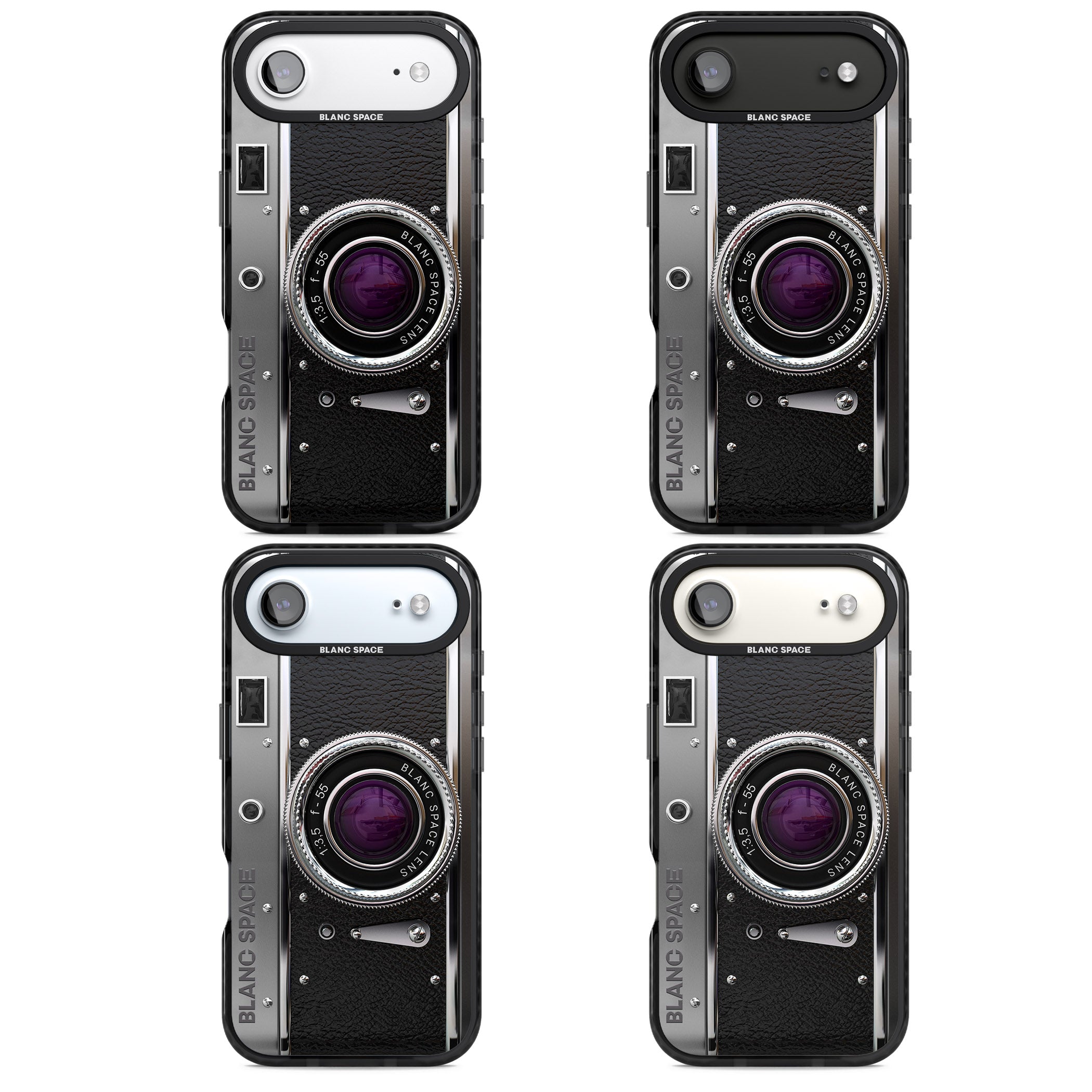 Vintage Retro Classic Camera iPhone 17 Air Impact Pro Black Phone Case APT Impact Protection