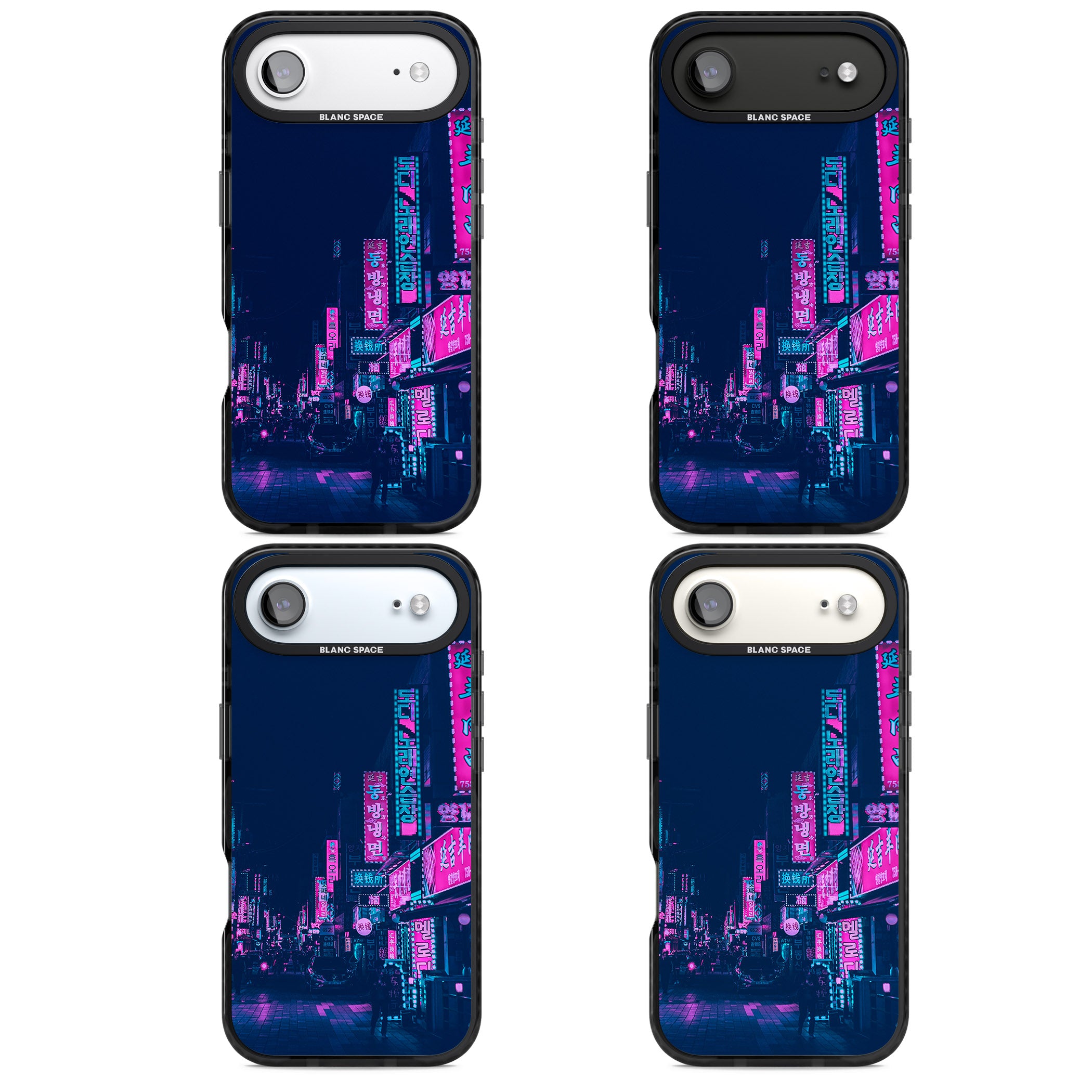 Neon Nights iPhone 17 Air Impact Pro Black Phone Case APT Impact Protection