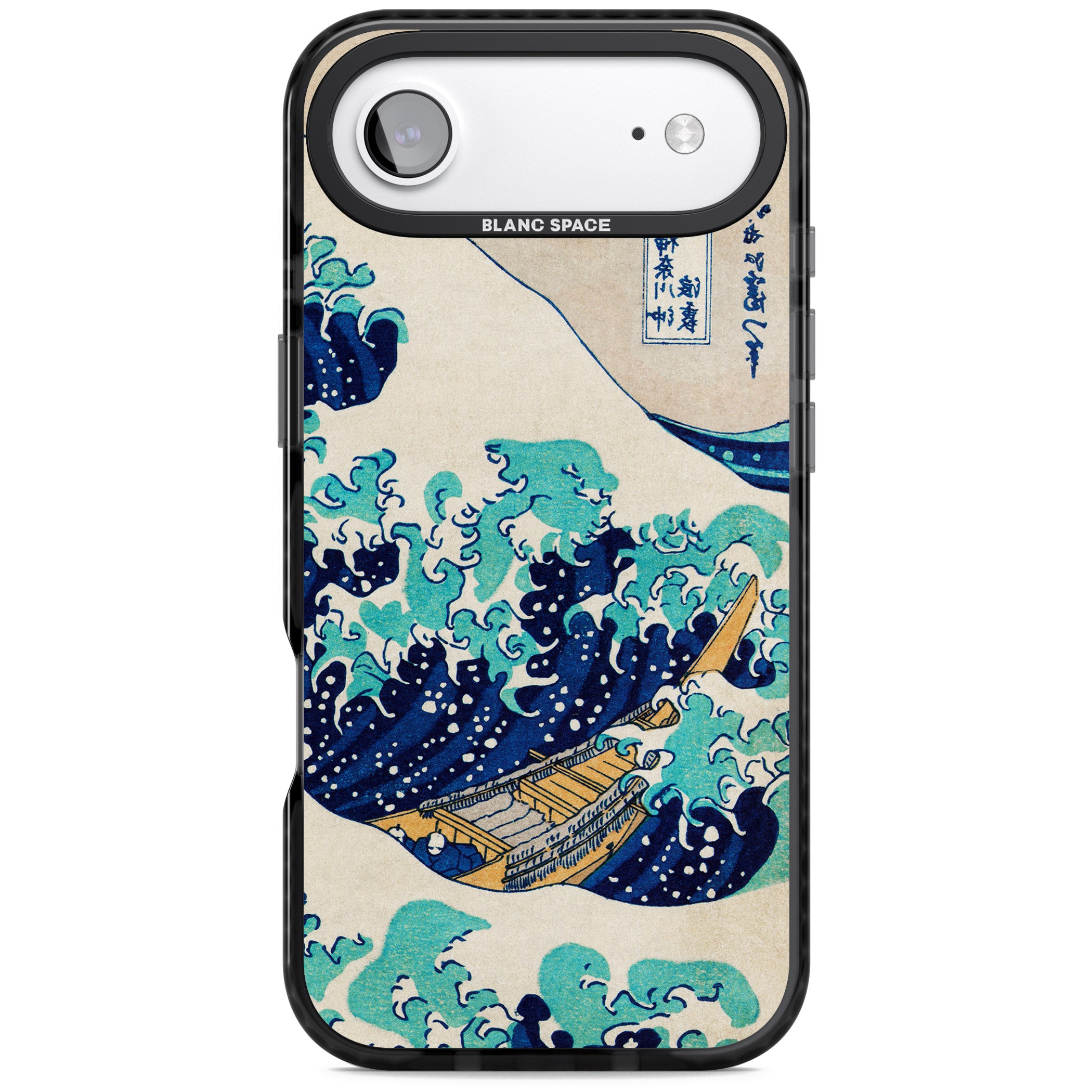 The Great Wave By Katsushika Hokusai iPhone 17 Air Impact Pro Black Phone Case