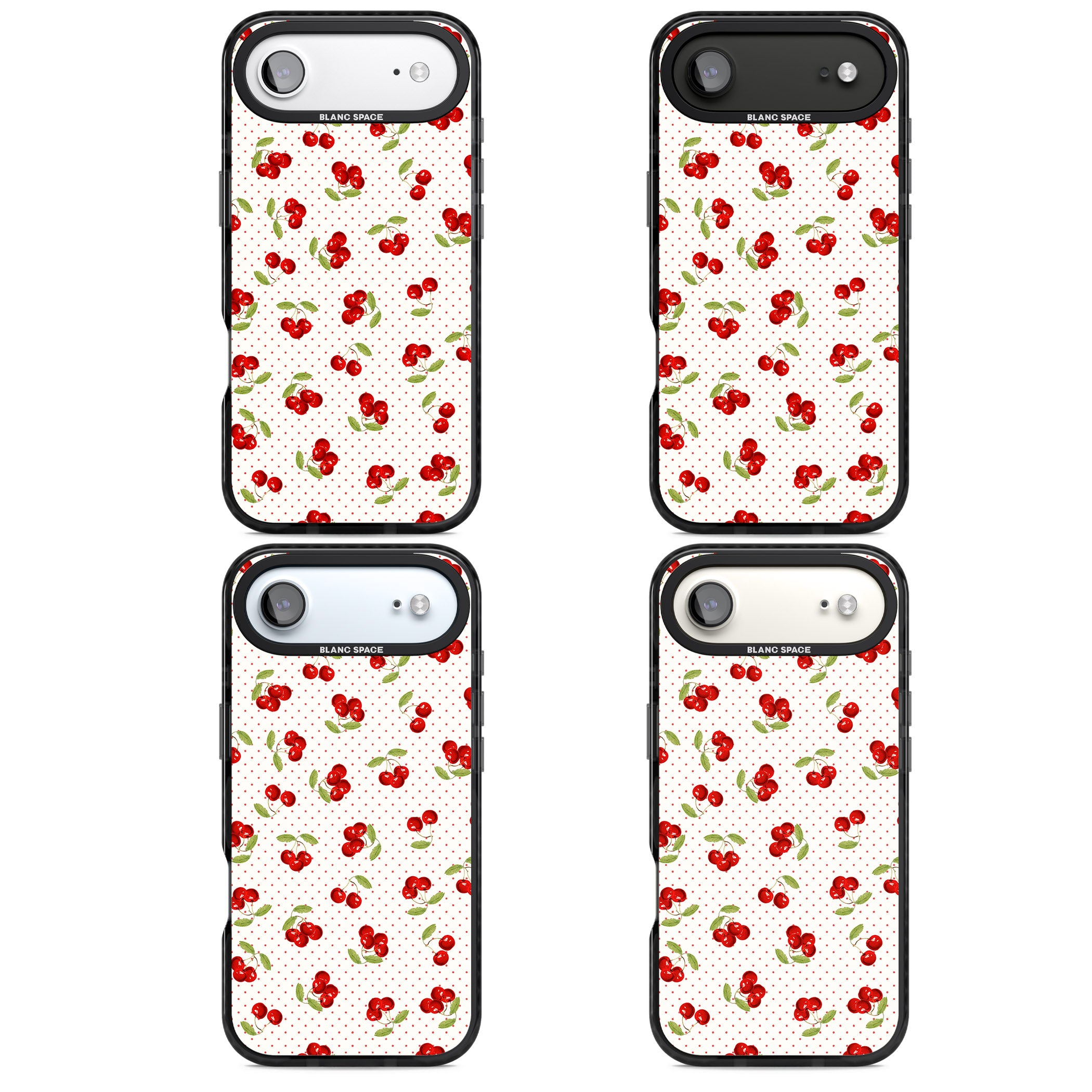 Cherry Picking iPhone 17 Air Impact Pro Black Phone Case APT Impact Protection