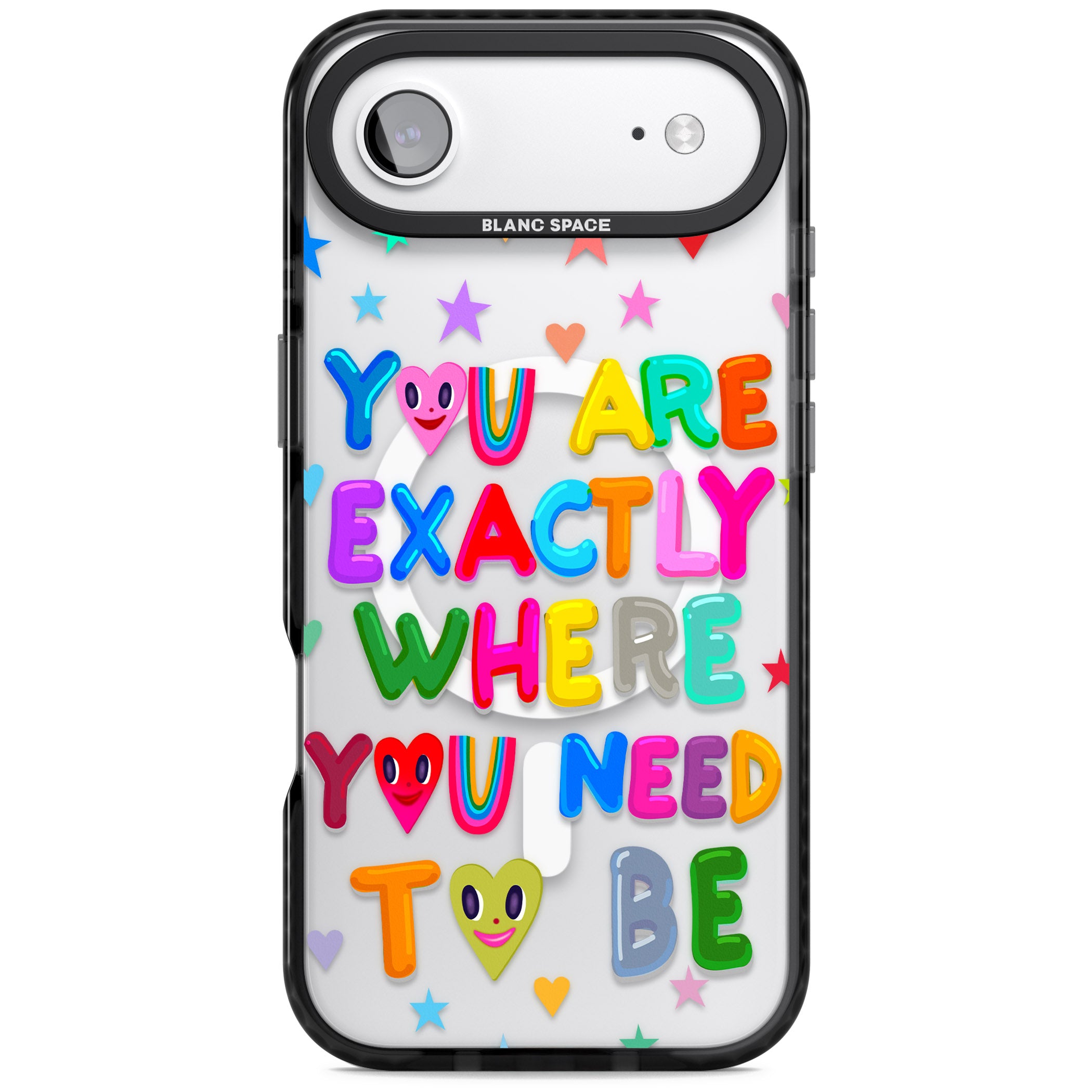 Exactly Where You Need To Be iPhone 17 Air Impact Pro Black Phone Case