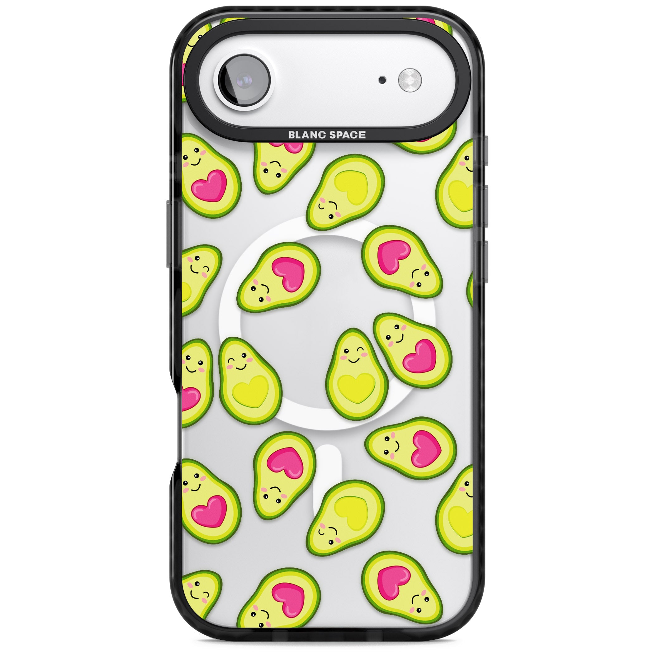 Avocado Love iPhone 17 Air Impact Pro Black Phone Case