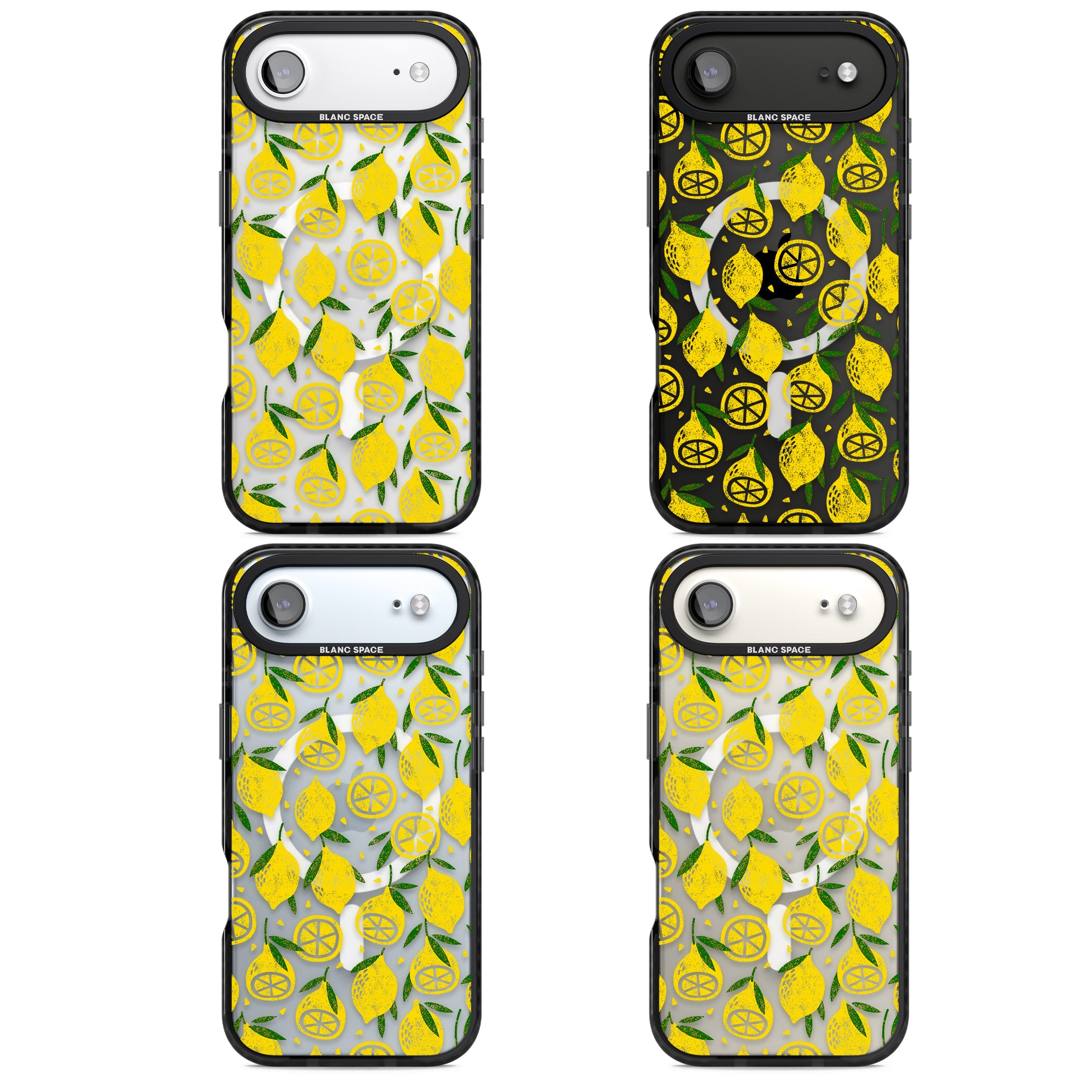 Lemon Delight iPhone 17 Air Impact Pro Black Phone Case APT Impact Protection