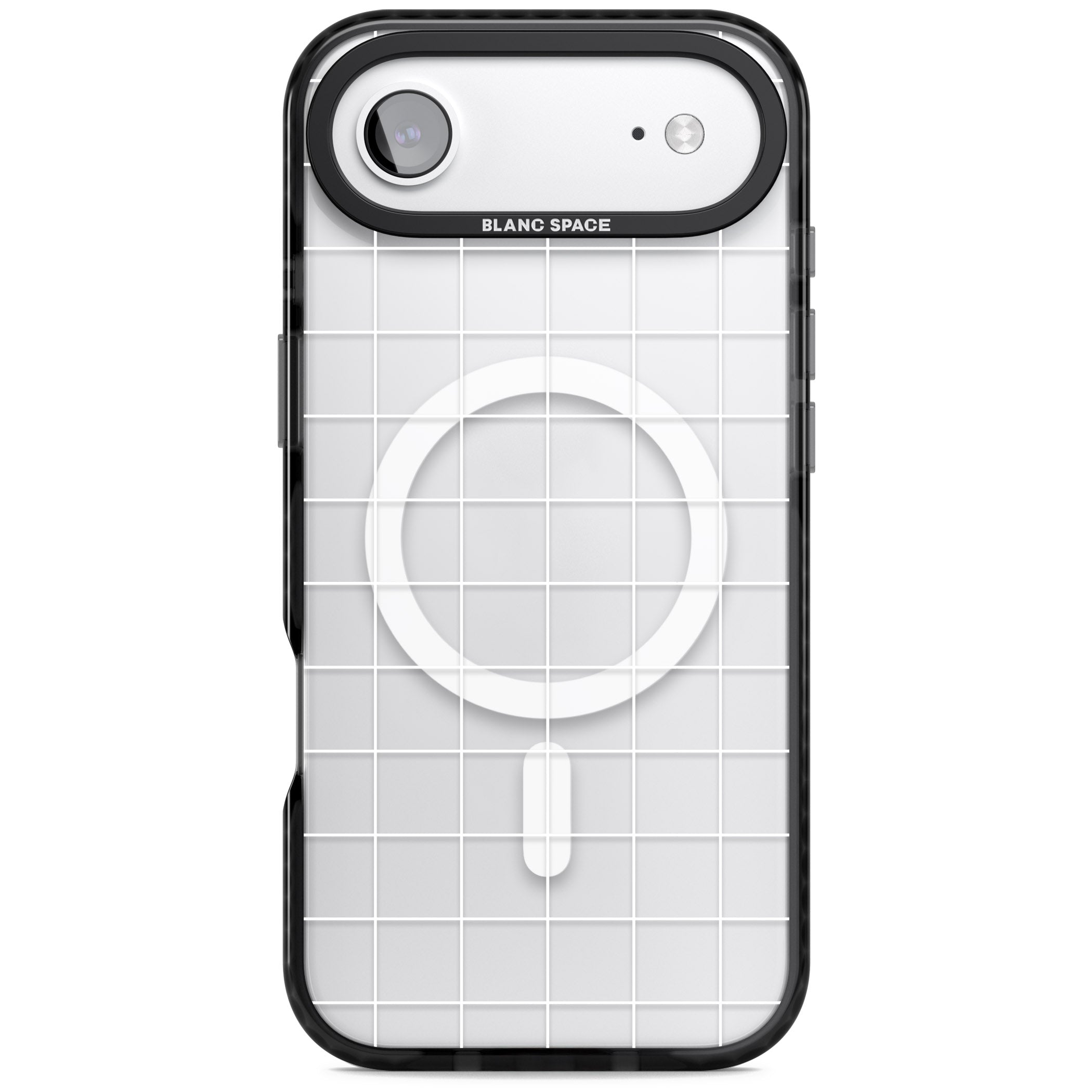 Modern Grid iPhone 17 Air Impact Pro Black Phone Case