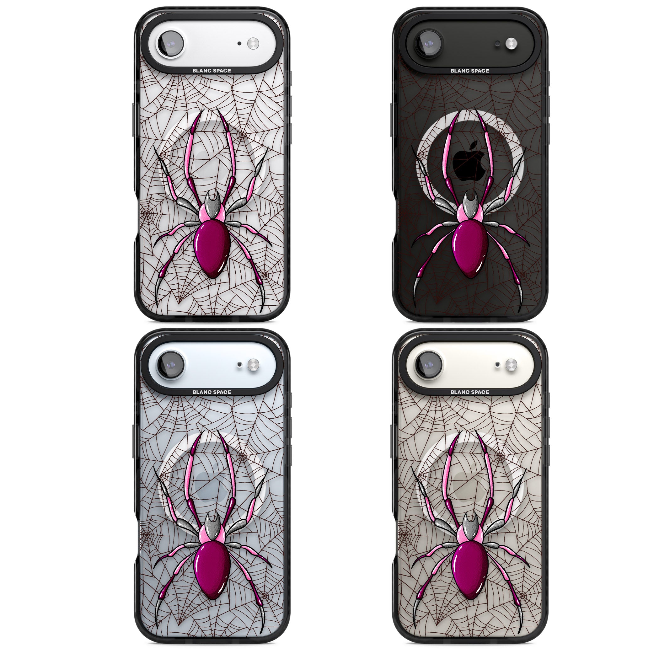 Arachnophobia iPhone 17 Air Impact Pro Black Phone Case APT Impact Protection