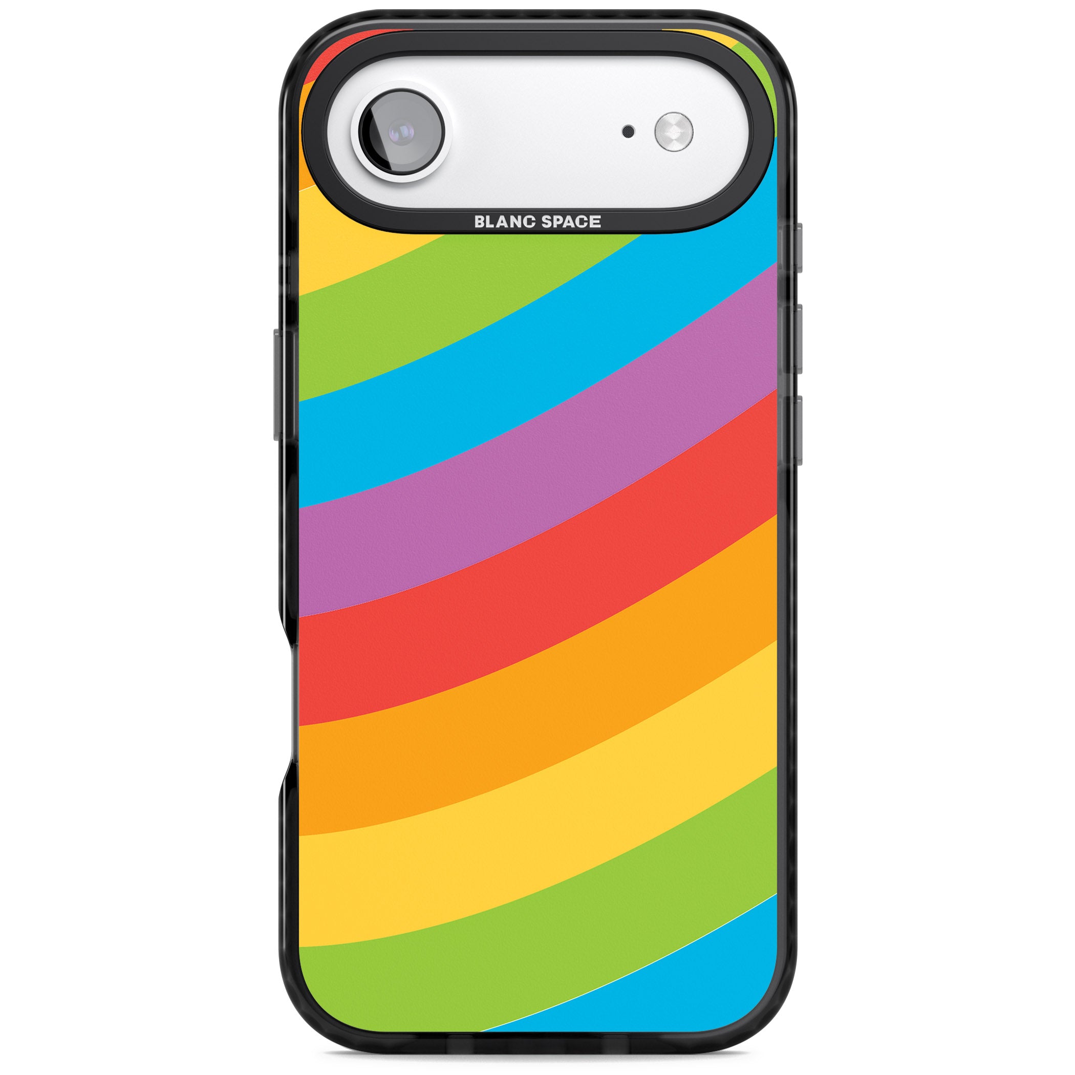 Lucky Rainbow iPhone 17 Air Impact Pro Black Phone Case