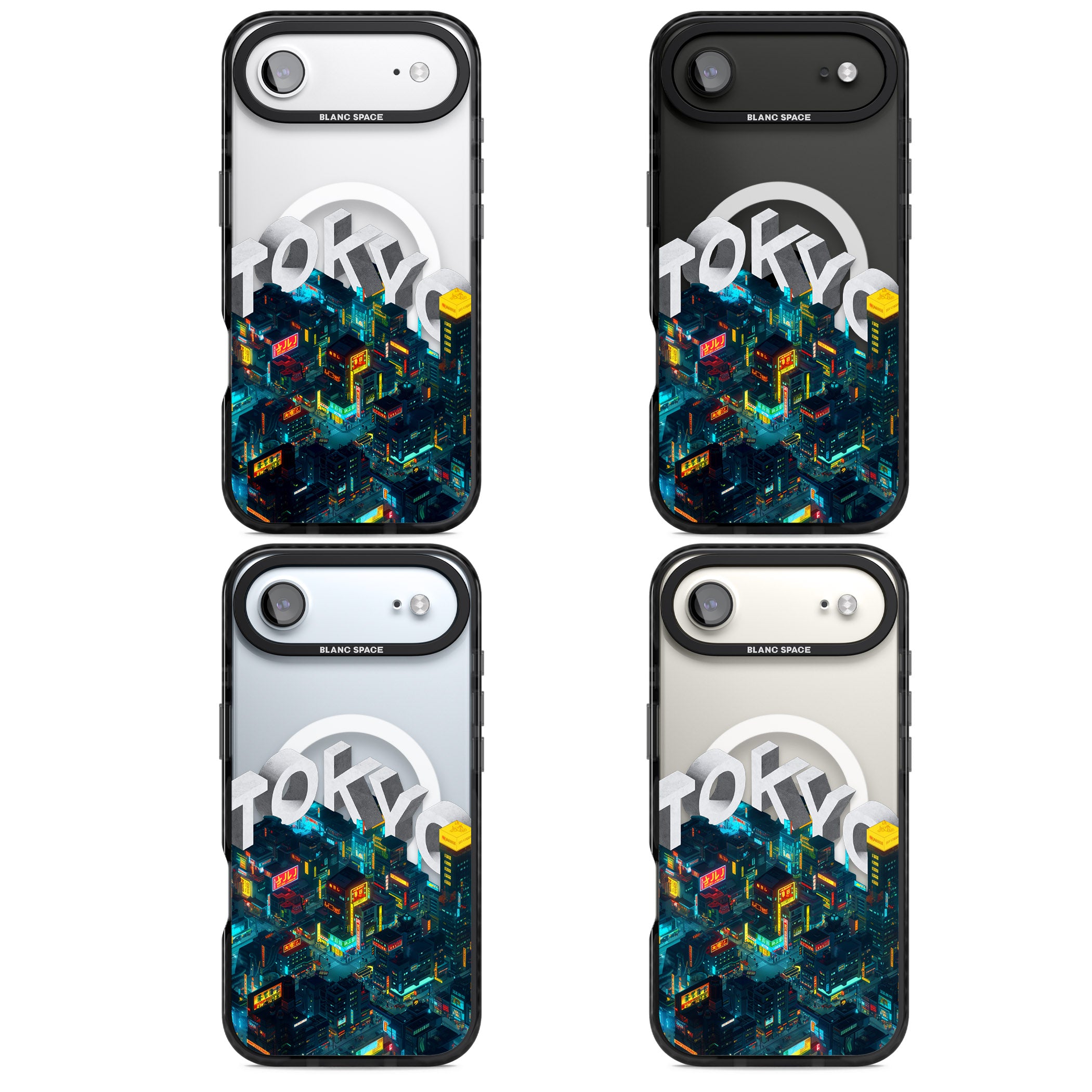 Tokyo iPhone 17 Air Impact Pro Black Phone Case APT Impact Protection