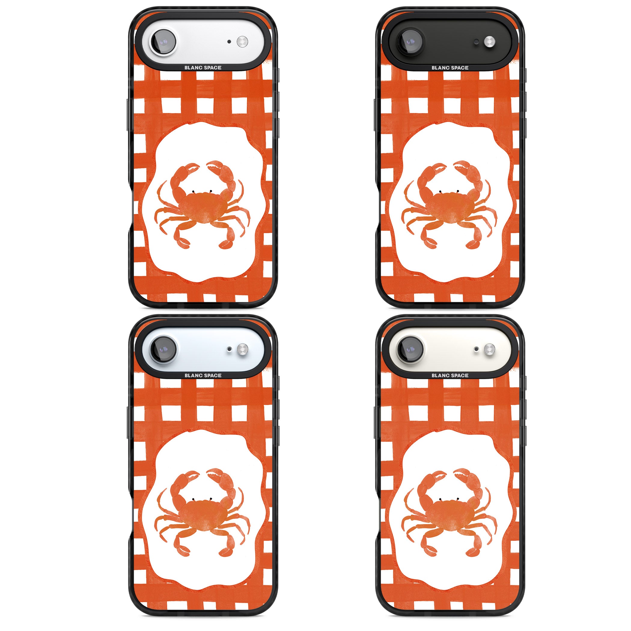 Red Lobster iPhone 17 Air Impact Pro Black Phone Case APT Impact Protection